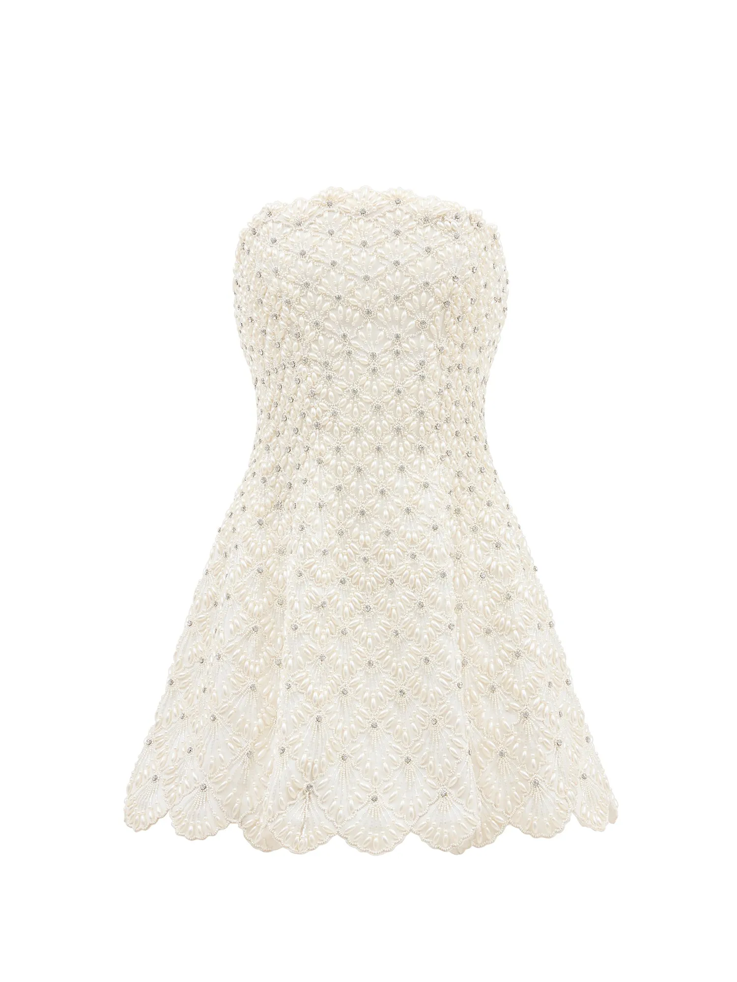 Scallop Mini Dress sold by Clio Peppiatt