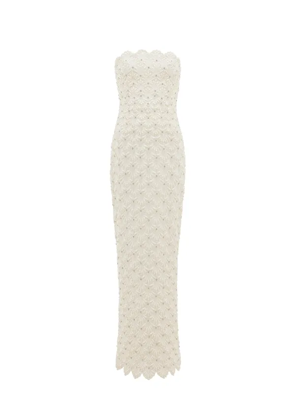 Scallop Column Gown sold by Clio Peppiatt