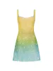 Gradient Mini Dress Tropical sold by Clio Peppiatt