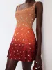 Gradient Mini Dress Phoenix sold by Clio Peppiatt