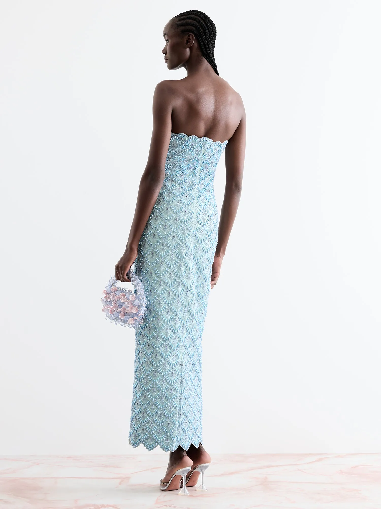 Ariel Column Dress sold by Clio Peppiatt product image thumbnail 4