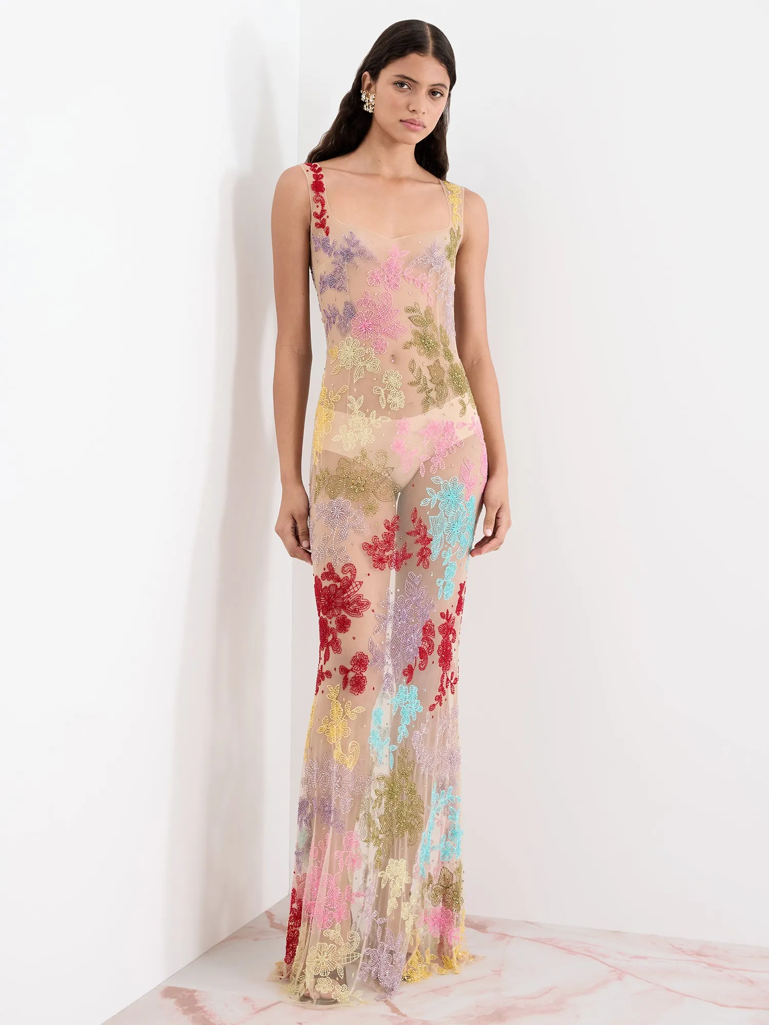 Rainbow Cora Dress sold by Clio Peppiatt product image thumbnail 3