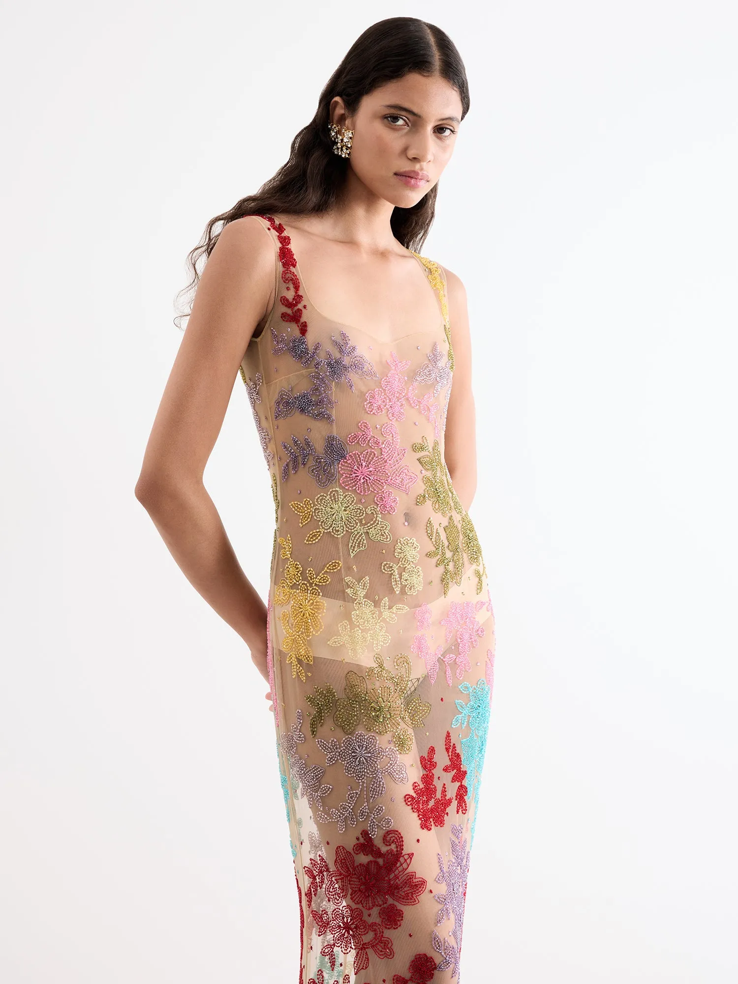 Rainbow Cora Dress sold by Clio Peppiatt product image thumbnail 4