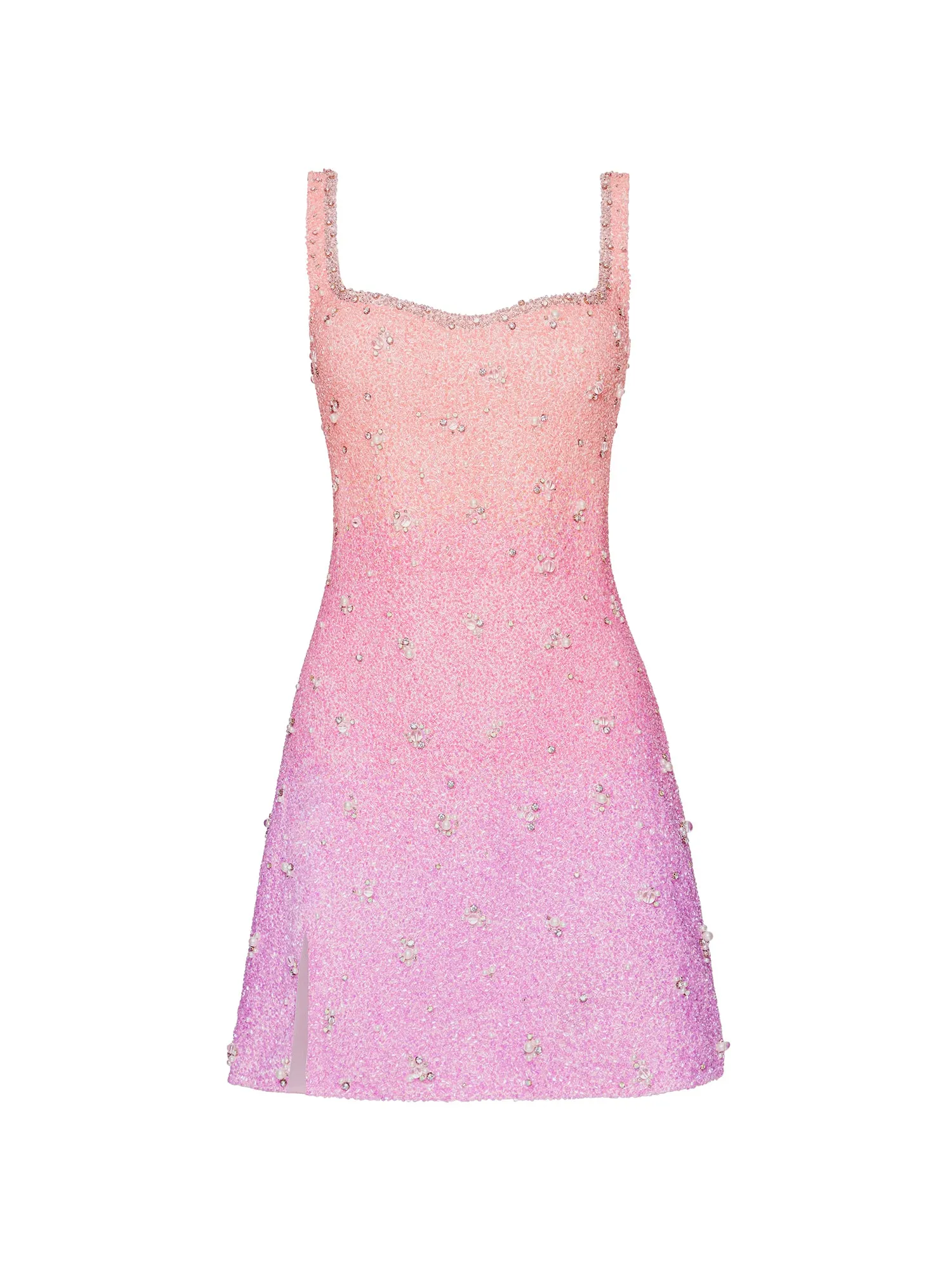 Pastel Gradient Mini Dress sold by Clio Peppiatt