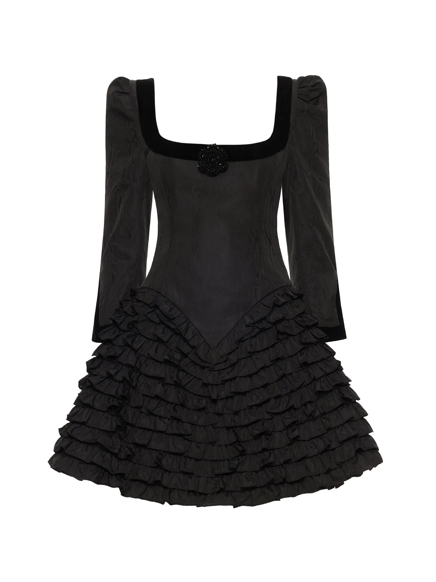 Ballerina Long Sleeve Mini Dress sold by Clio Peppiatt