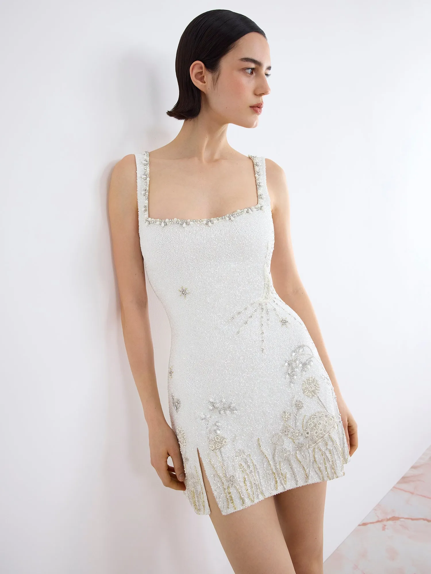 Wildflower Mini Dress sold by Clio Peppiatt product image thumbnail 2