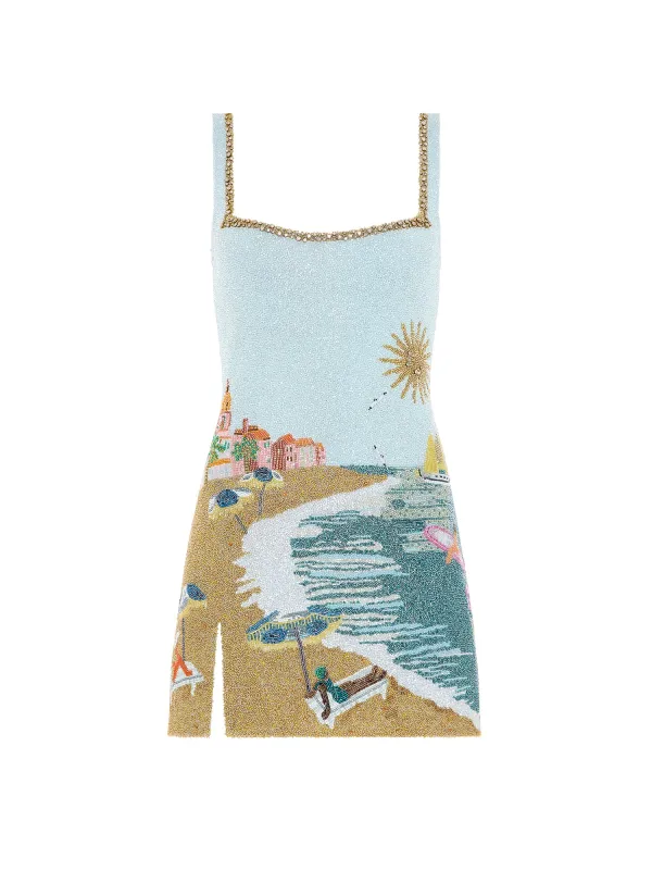 St Tropez Mini Dress made by Clio Peppiatt