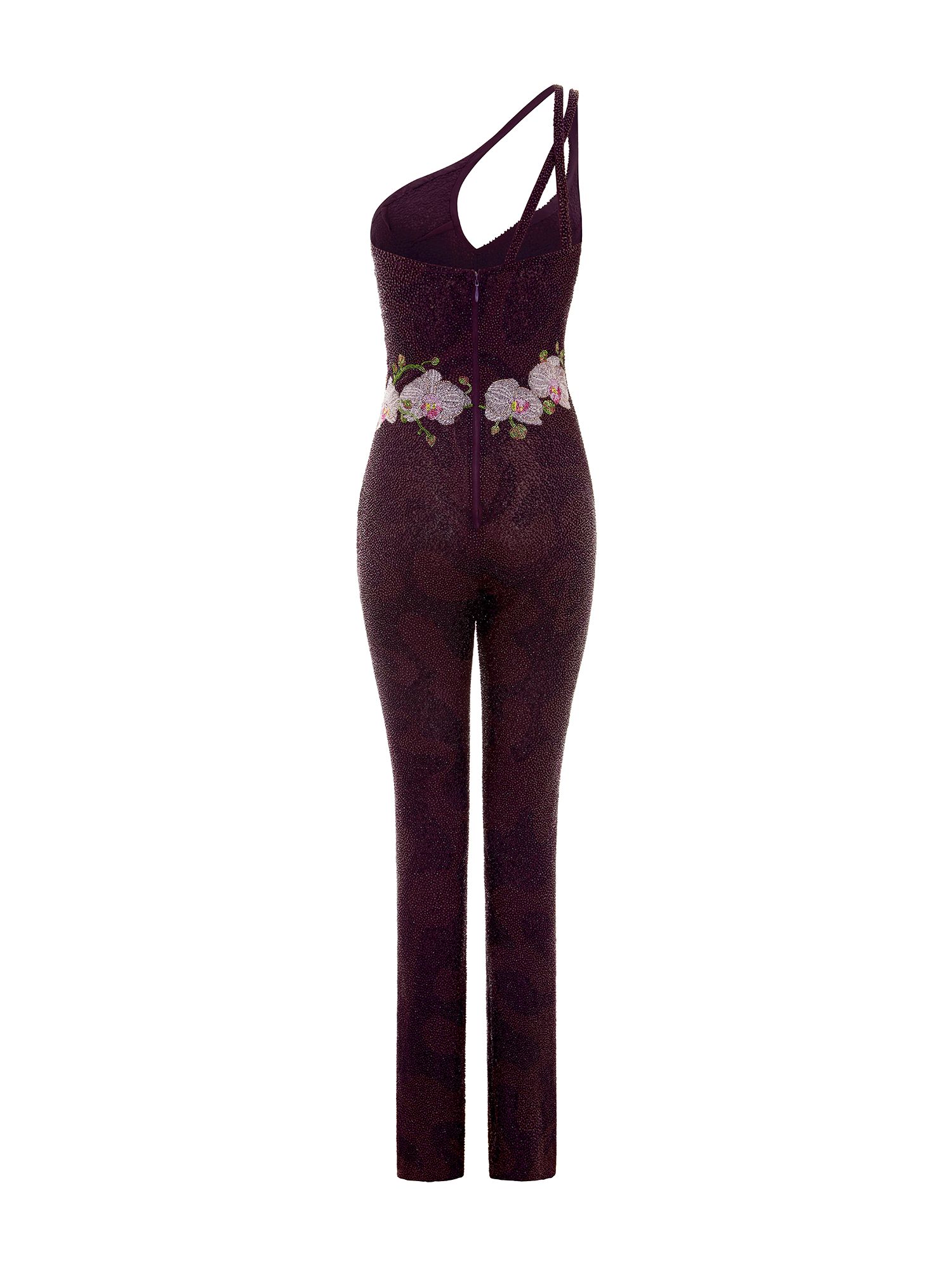 Long Orchid Jumpsuit sold by Clio Peppiatt product image thumbnail 2