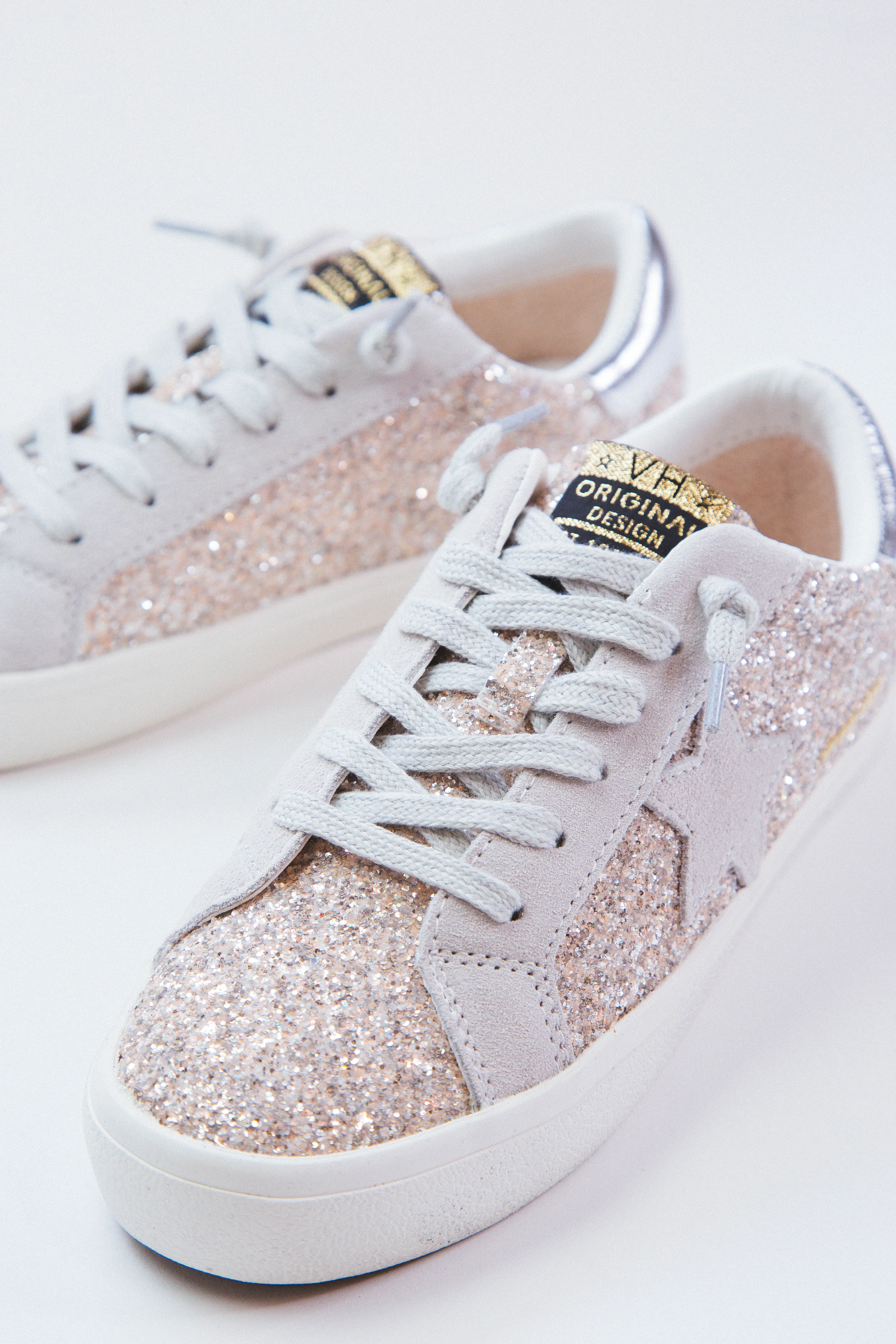 Palmer Glitter Sneaker, Silver | Vintage Havana sold by North & Main Clothing Company product image thumbnail 2