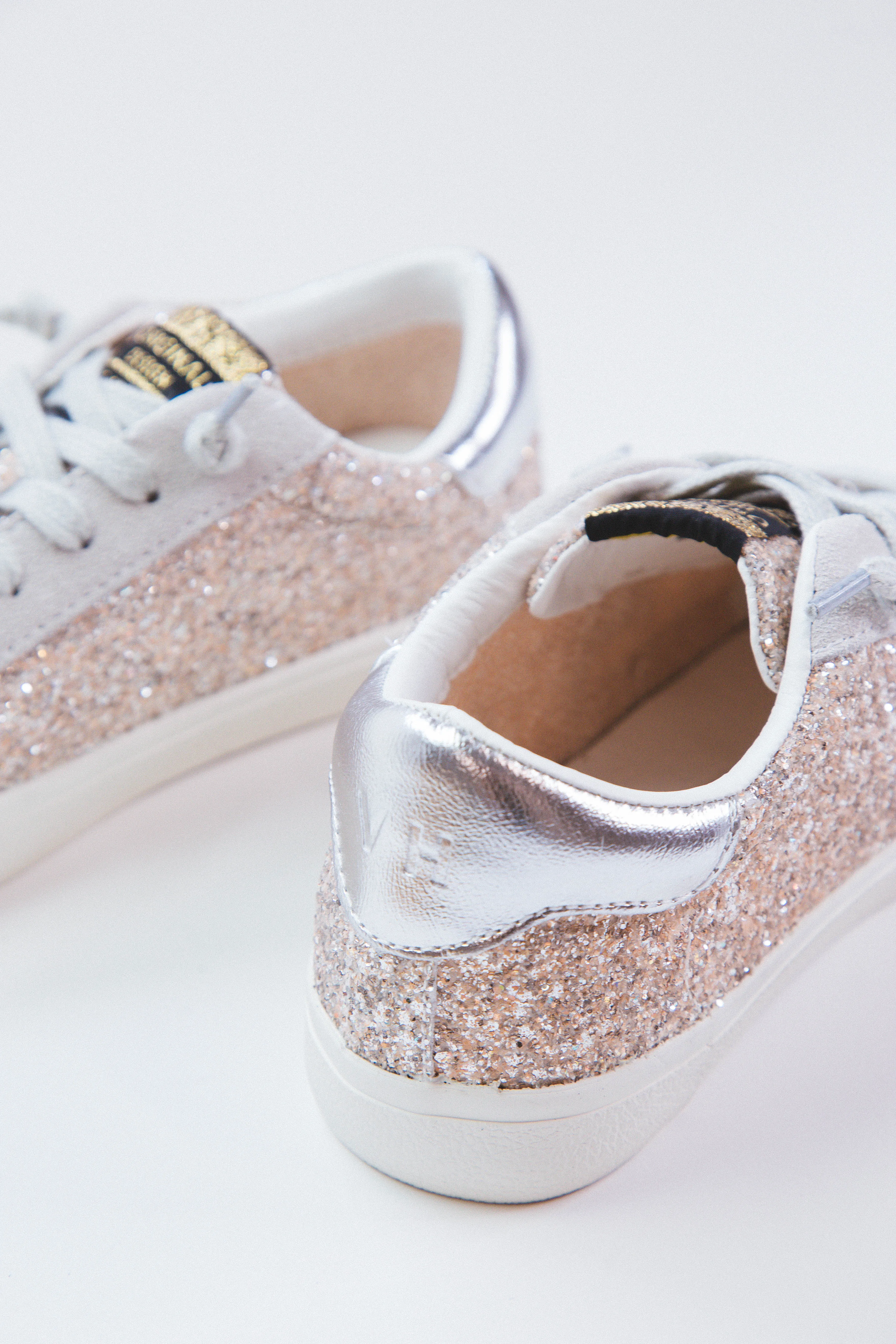 Palmer Glitter Sneaker, Silver | Vintage Havana sold by North & Main Clothing Company product image thumbnail 3