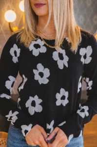 All Day Long Sweater, Flower Pop | Sanctuary sold by North & Main Clothing Company