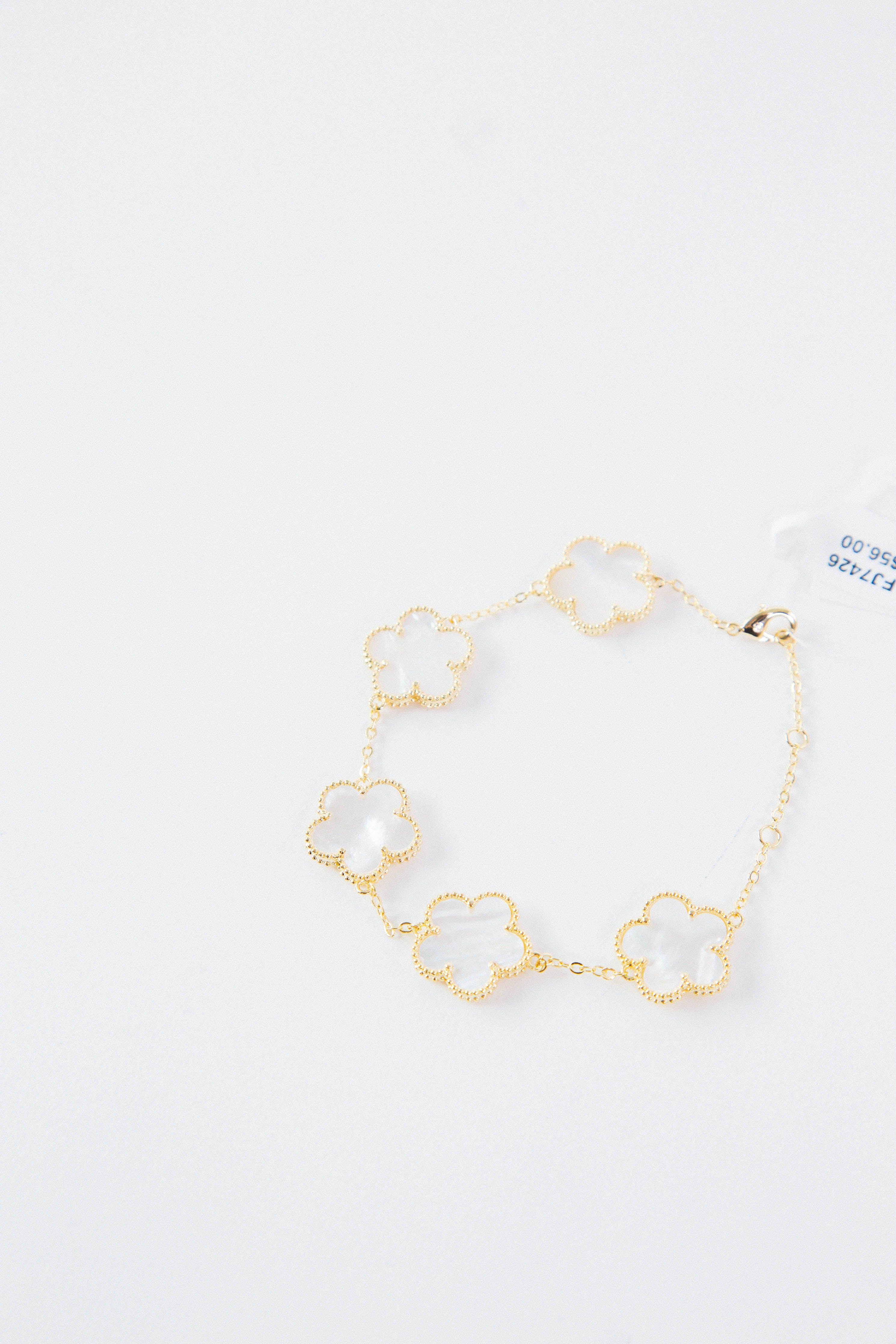 Adeline Clover Bracelet | Sahira Jewelry sold by North & Main Clothing Company