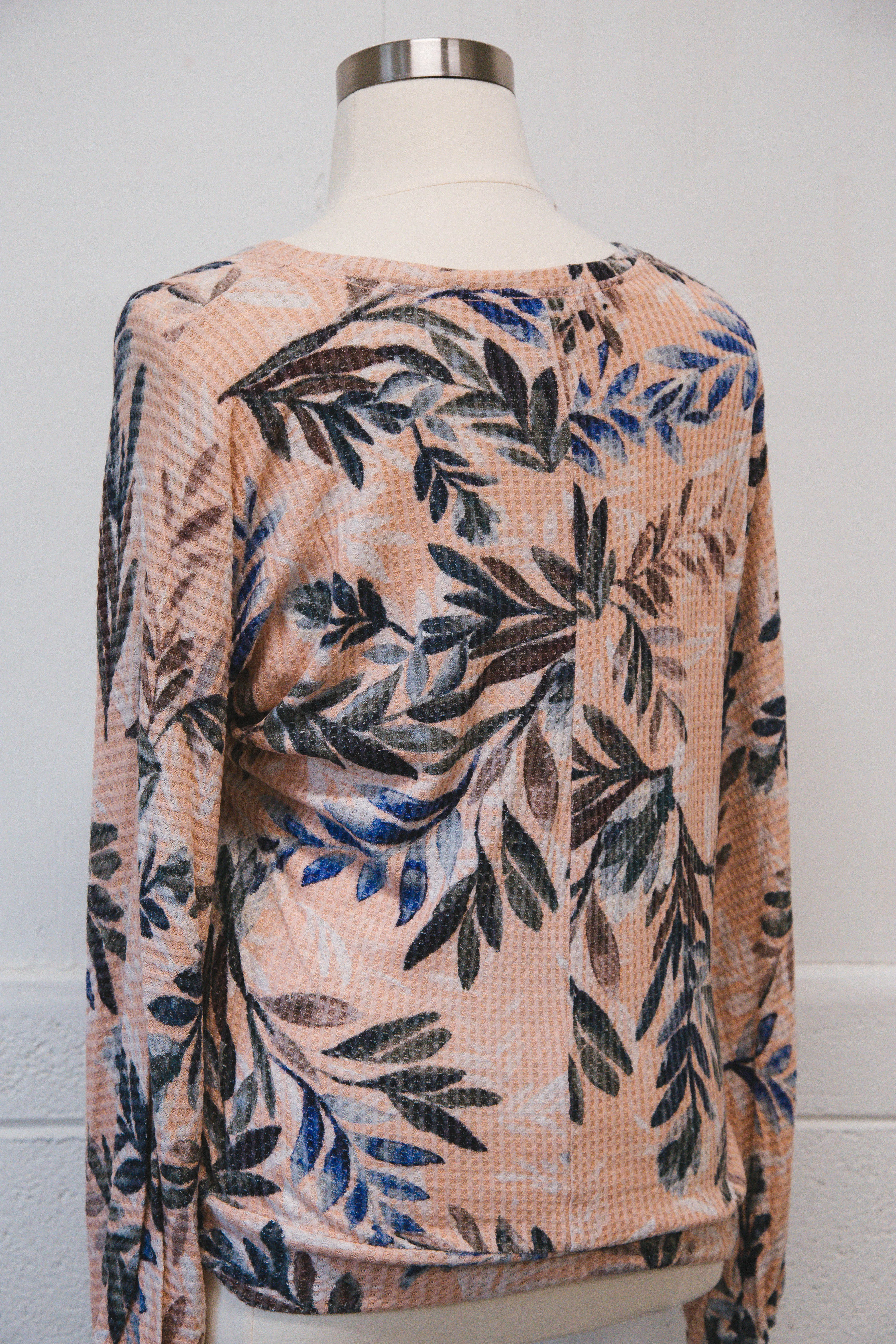 Rosalie Tie Hem Top, Rose Quartz | Democracy | Extended Sizes Available sold by North & Main Clothing Company product image thumbnail 3