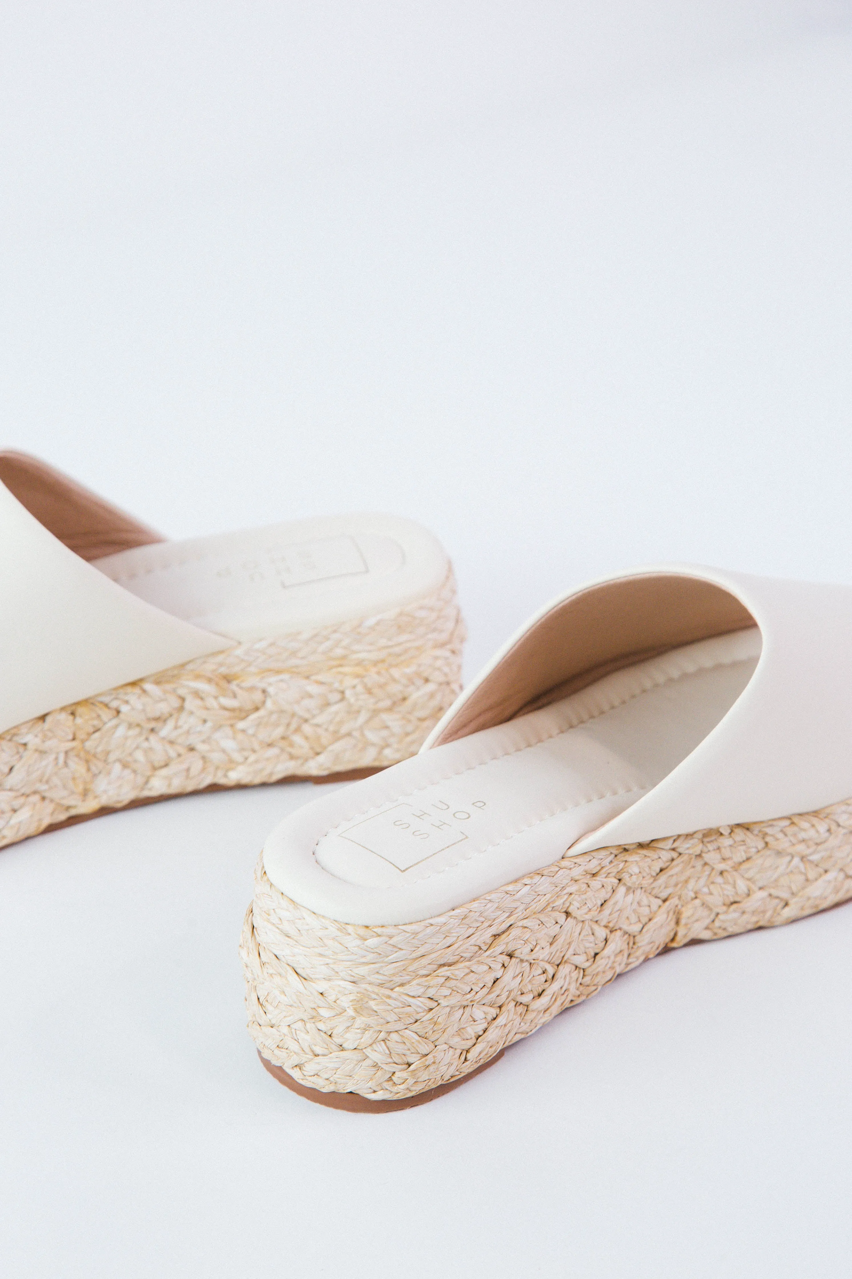 Lizzie Jute Wedge Espadrille Sandal, Bone | ShuShop sold by North & Main Clothing Company product image thumbnail 2