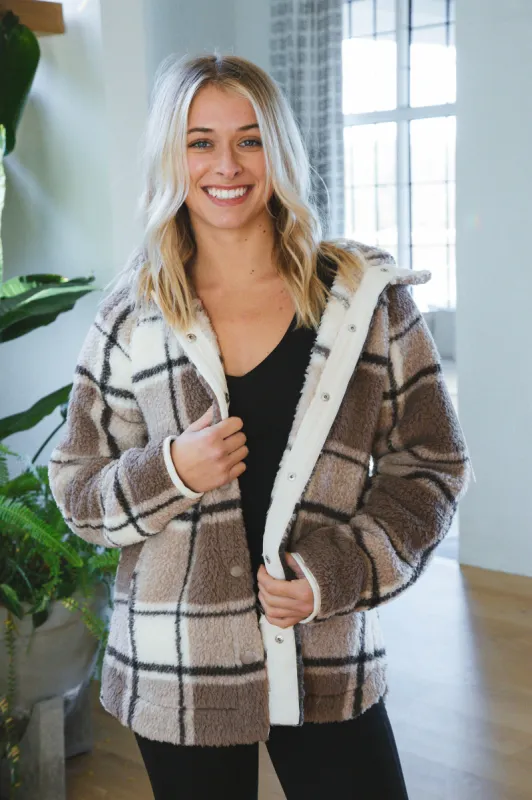 Cross Country Plaid Jacket, Lunar Grey | Z Supply sold by North & Main Clothing Company