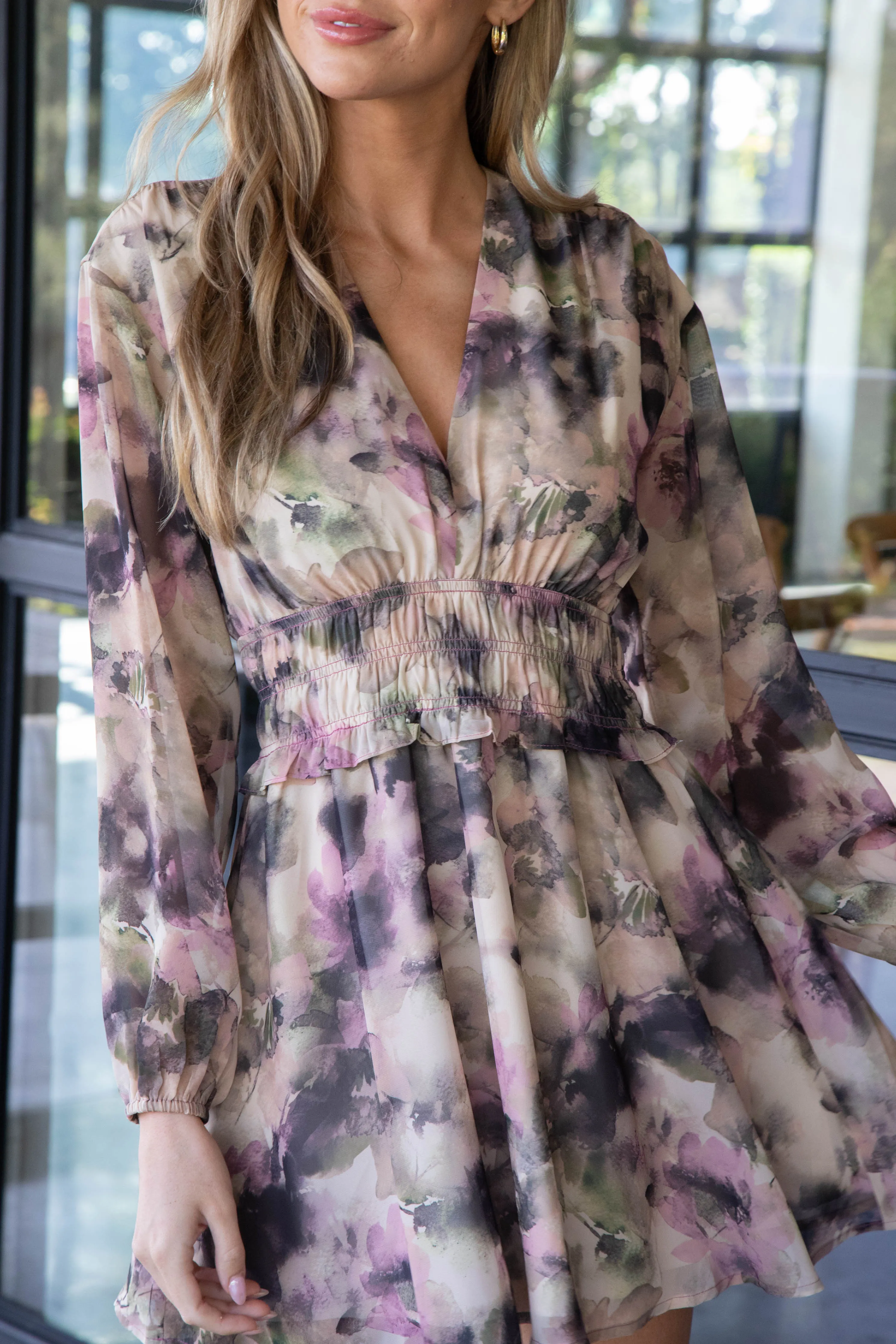 Fiora Dress, Autumn Mauve | Steve Madden sold by North & Main Clothing Company product image thumbnail 4