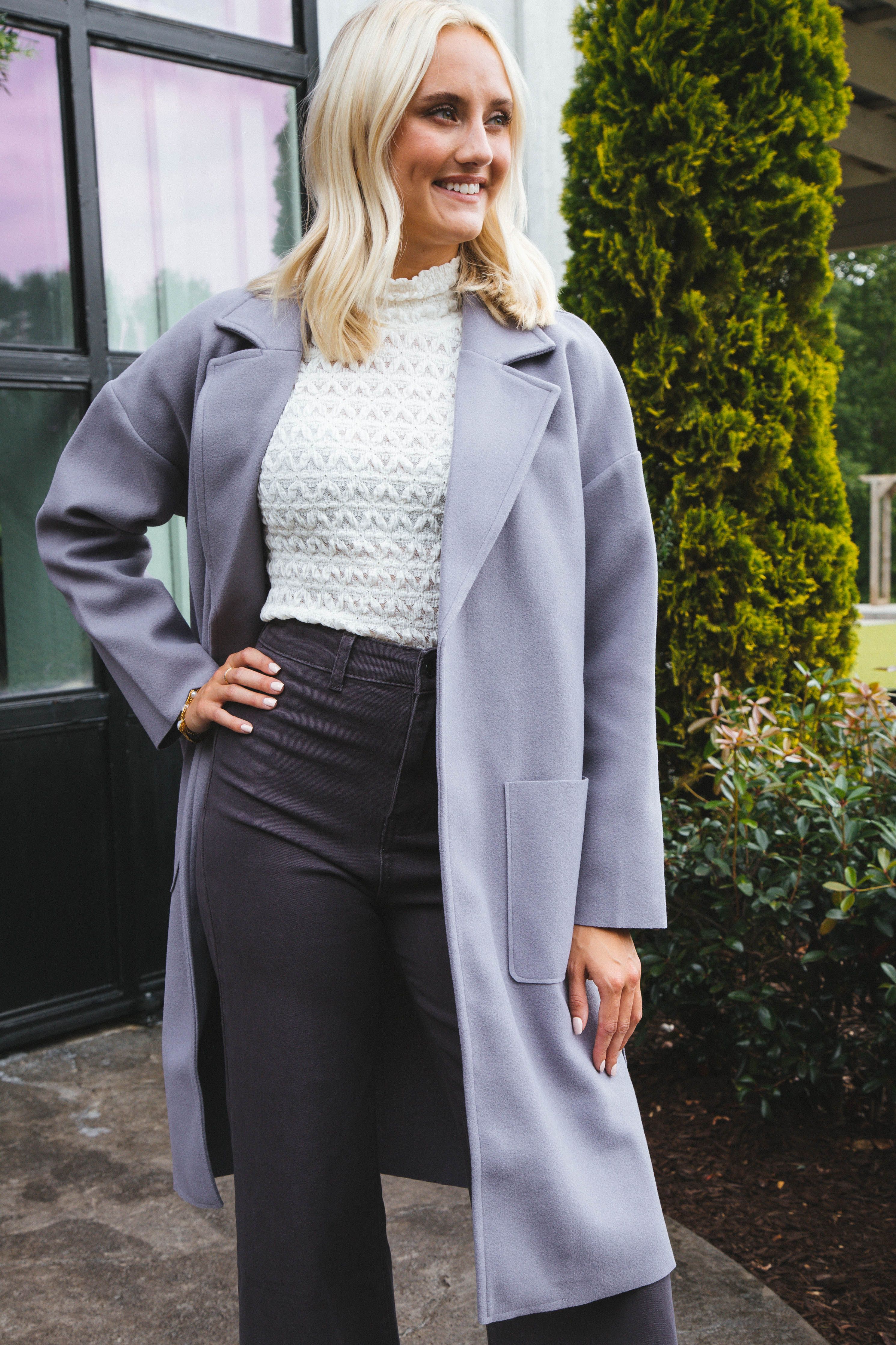 Lace Mock Neck Top, Milk | Sanctuary sold by North & Main Clothing Company product image thumbnail 3