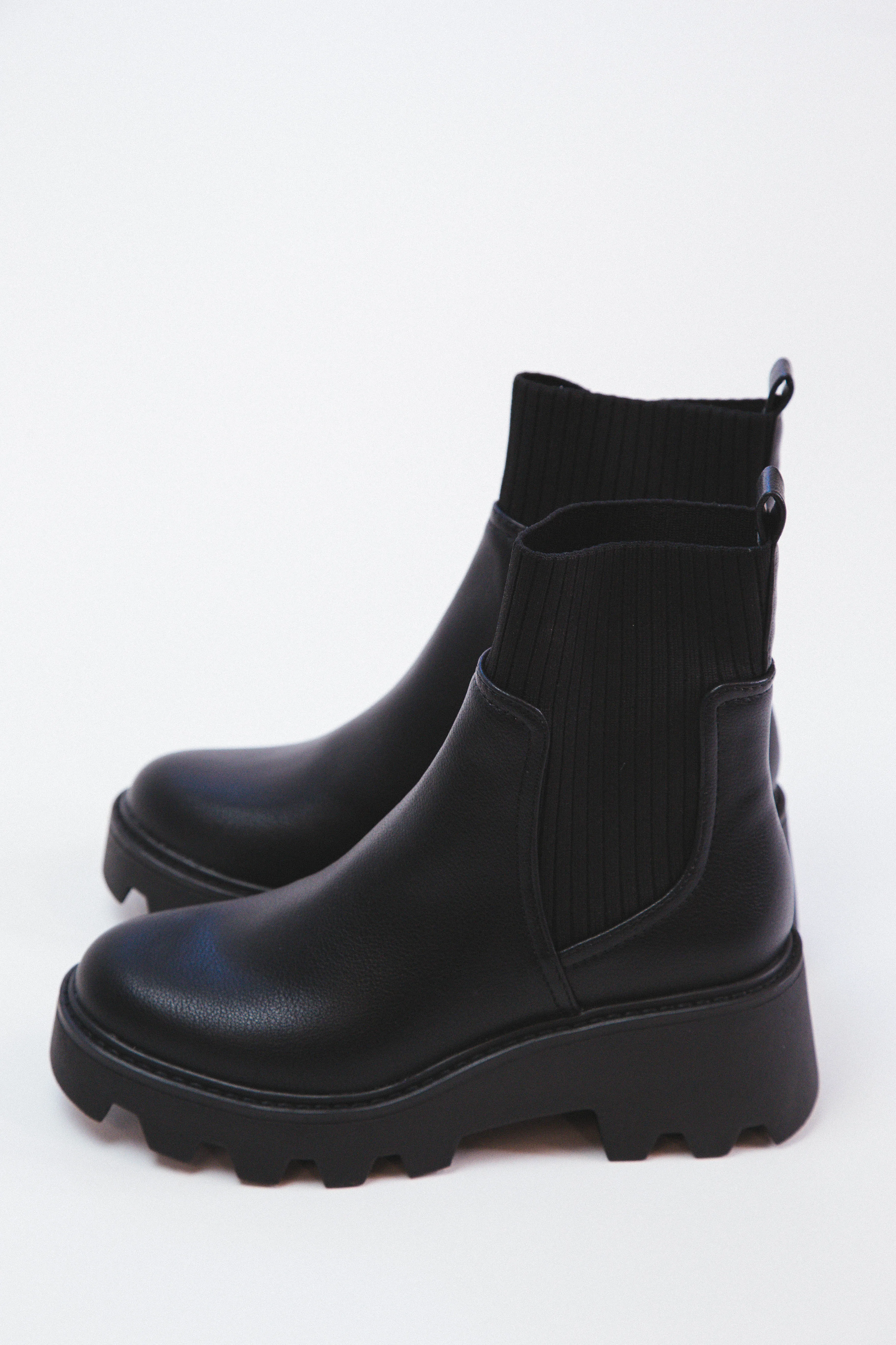 Villa Chelsea Lug Boot, Black | DV by Dolce Vita sold by North & Main Clothing Company