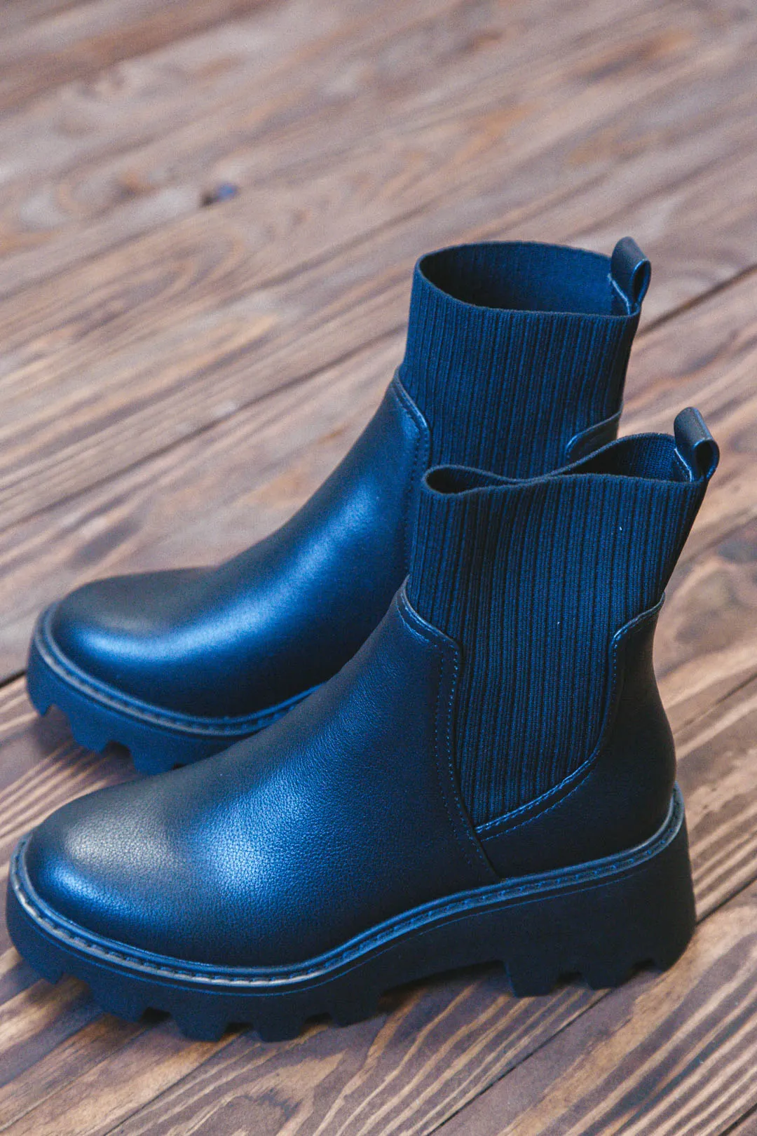 Villa Chelsea Lug Boot, Black | DV by Dolce Vita sold by North & Main Clothing Company product image thumbnail 3