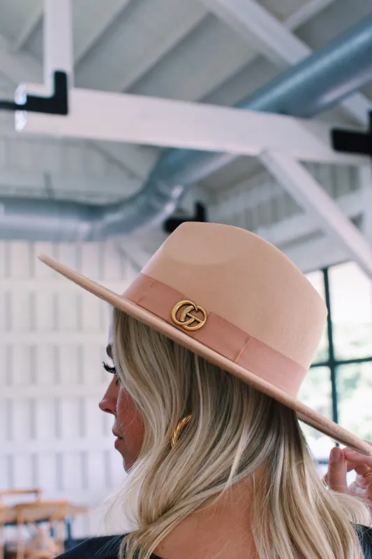 Willa Wool Felt Hat, Camel sold by North & Main Clothing Company