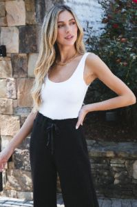 Air Essentials Wide Leg Pants, Very Black | SPANX sold by North & Main Clothing Company