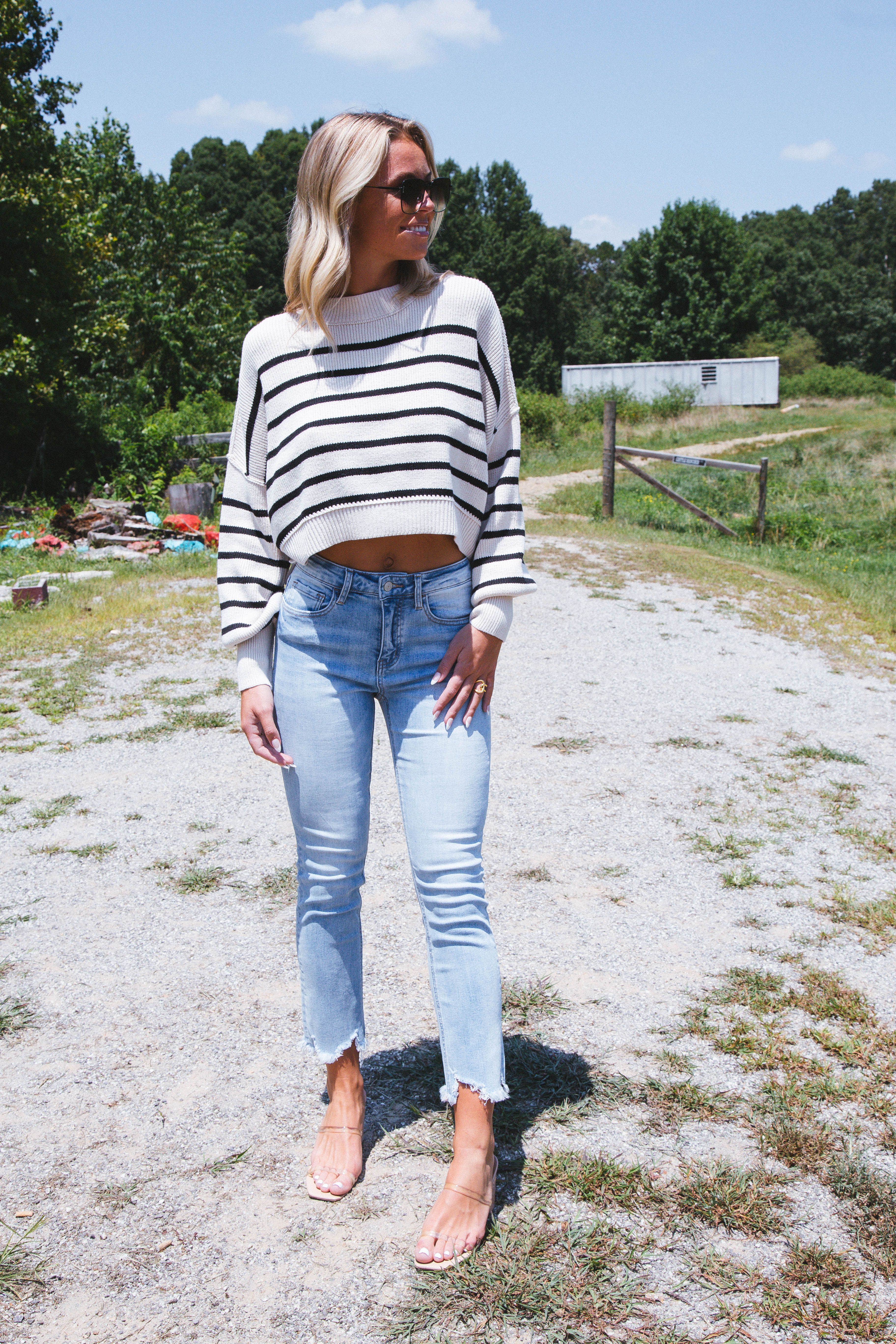 High Rise Slim Straight Jean, Hug sold by North & Main Clothing Company product image thumbnail 2