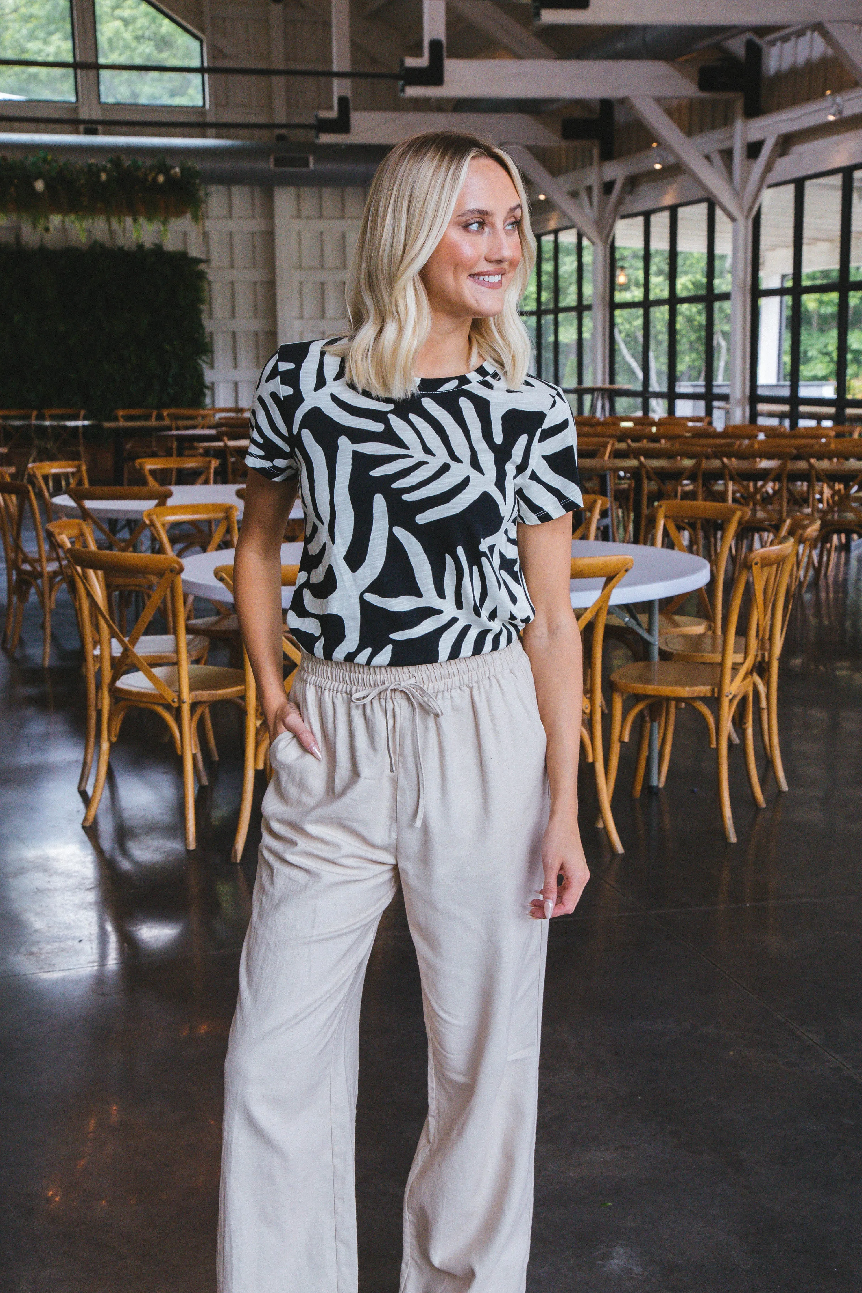 The Perfect Tee, Night Palm | Sanctuary sold by North & Main Clothing Company product image thumbnail 4