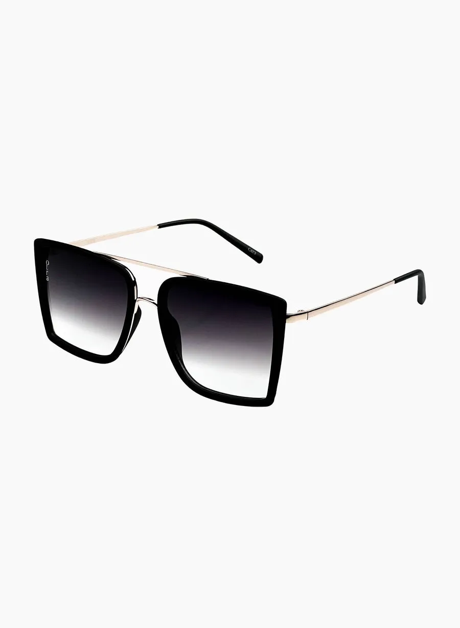 Velda Sunglasses, Black/Goldfade | Otra sold by North & Main Clothing Company product image thumbnail 4