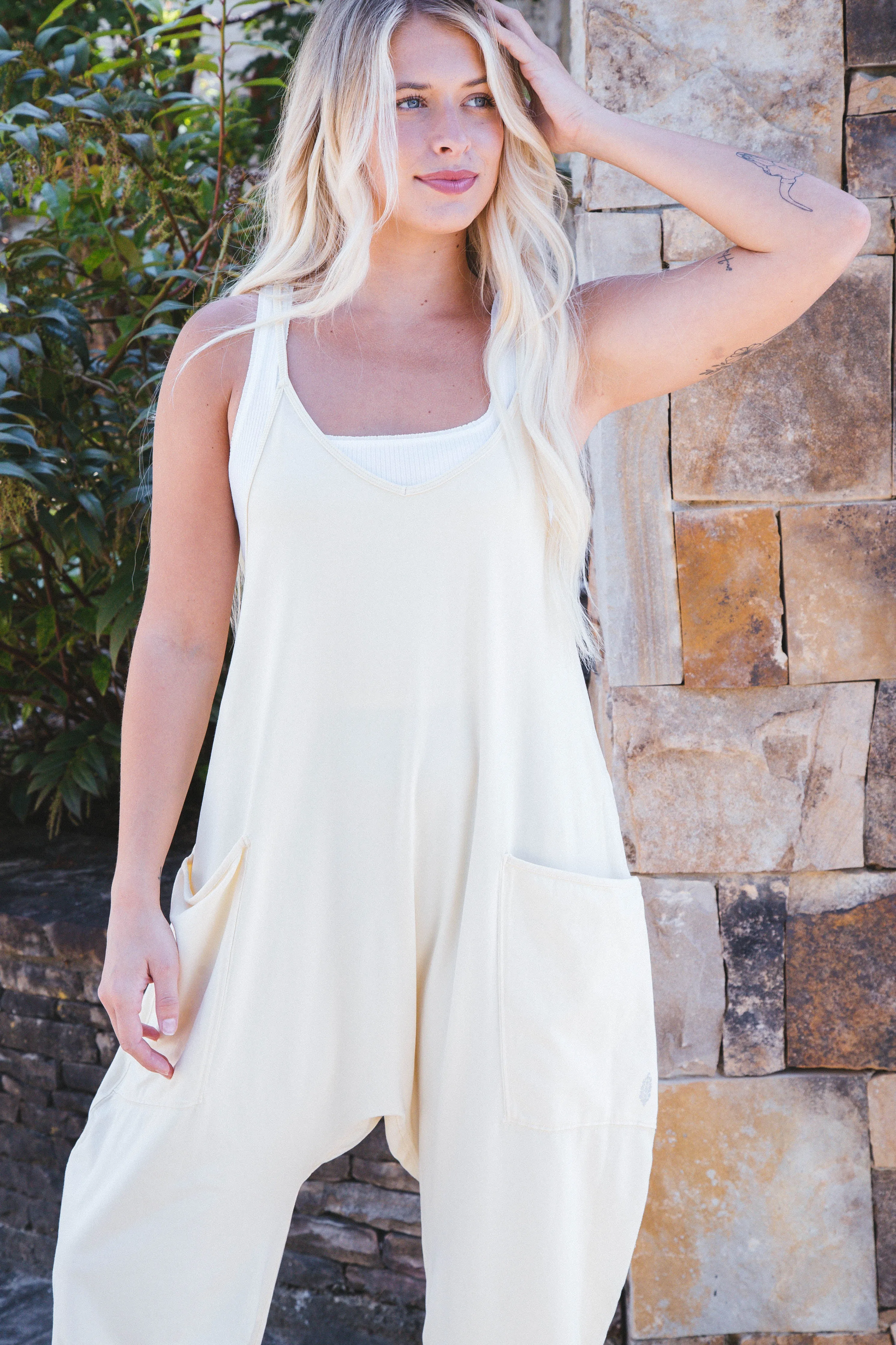 Hotshot Onesie, Banana | Free People sold by North & Main Clothing Company product image thumbnail 4