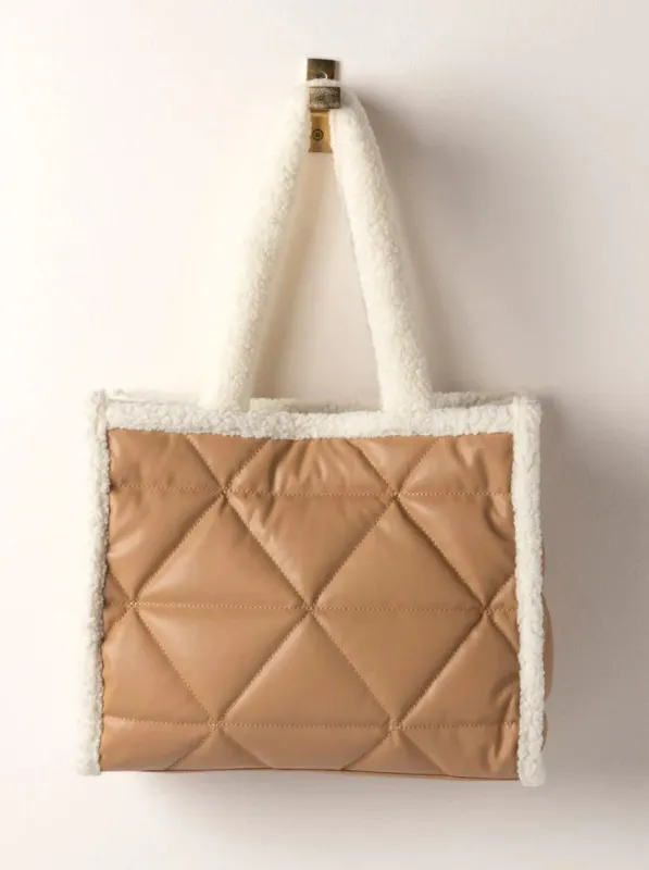 Verbier Quilted Tote sold by North & Main Clothing Company