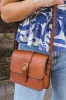 Zoey Medium Flap Crossbody Purse, Medium Brown | Fossil sold by North & Main Clothing Company