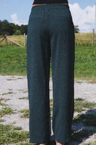Annabelle Wide Leg Dress Pants, Hunter sold by North & Main Clothing Company