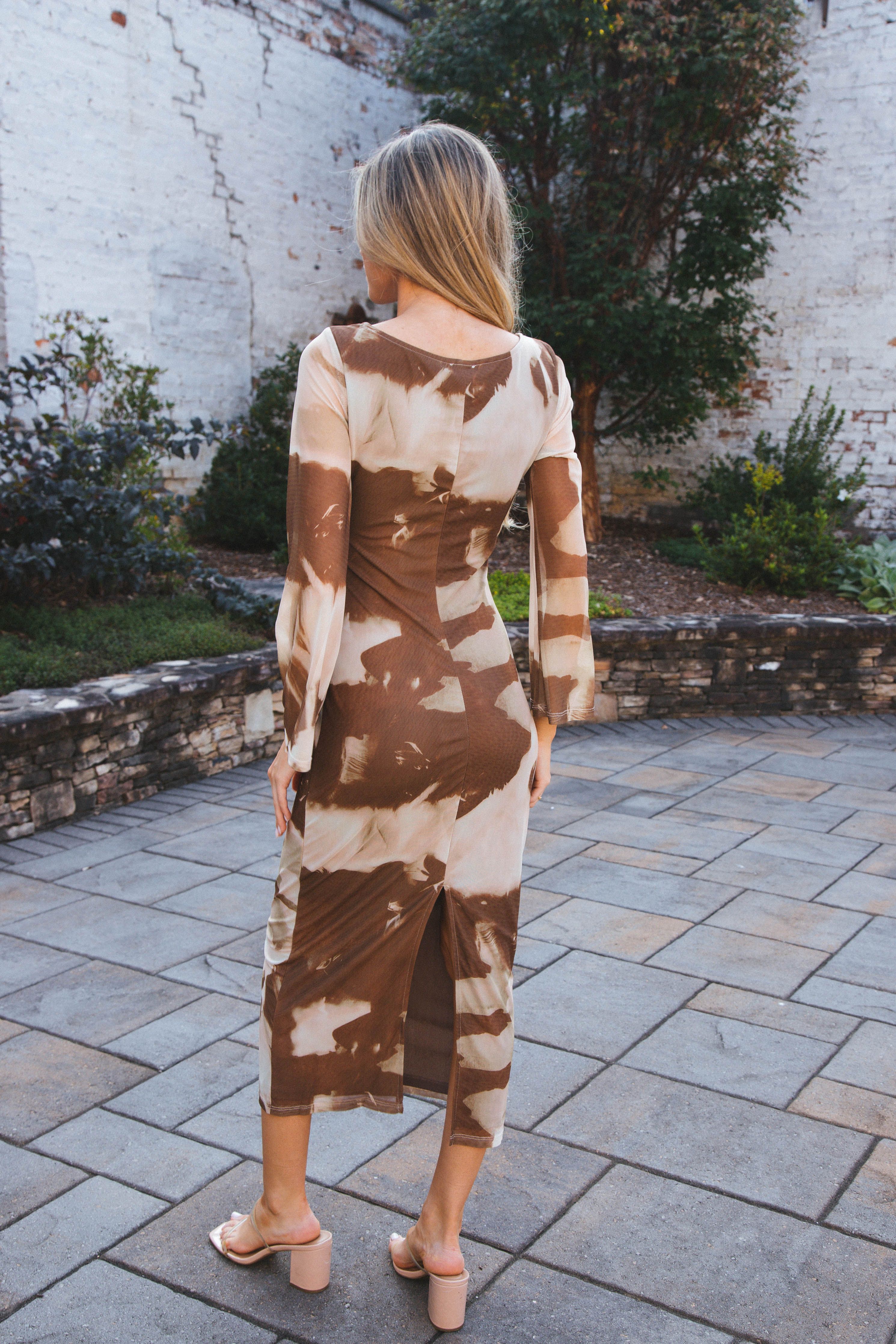 Sahara Maxi Dress, Tan Multi sold by North & Main Clothing Company product image thumbnail 4