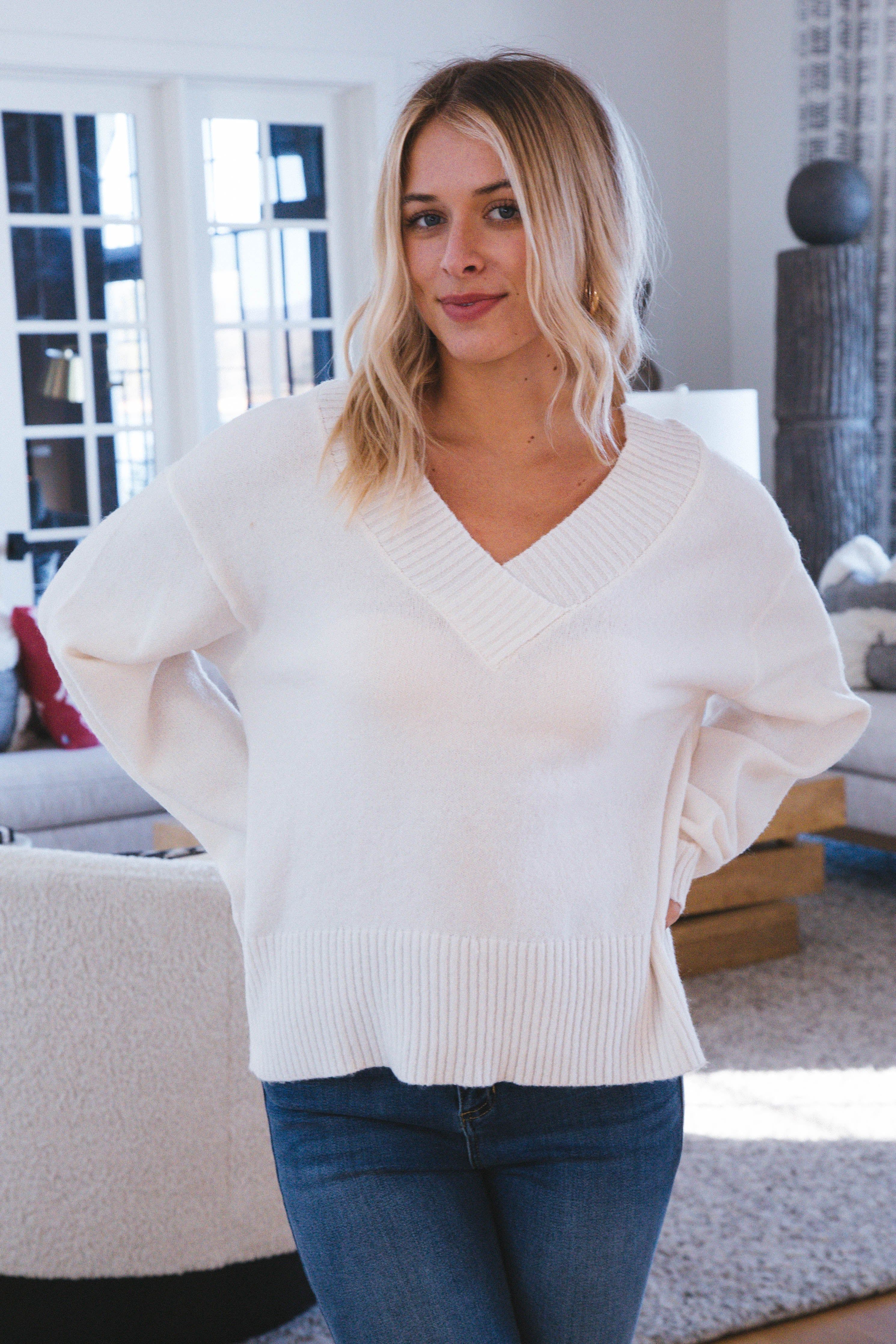 Favorite Season Sweater, White Sand | Sanctuary sold by North & Main Clothing Company product image thumbnail 4