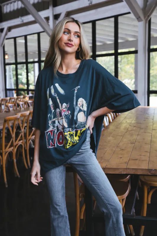 No Doubt Rock Steady Live Tee, Vintage Black | Daydreamer sold by North & Main Clothing Company