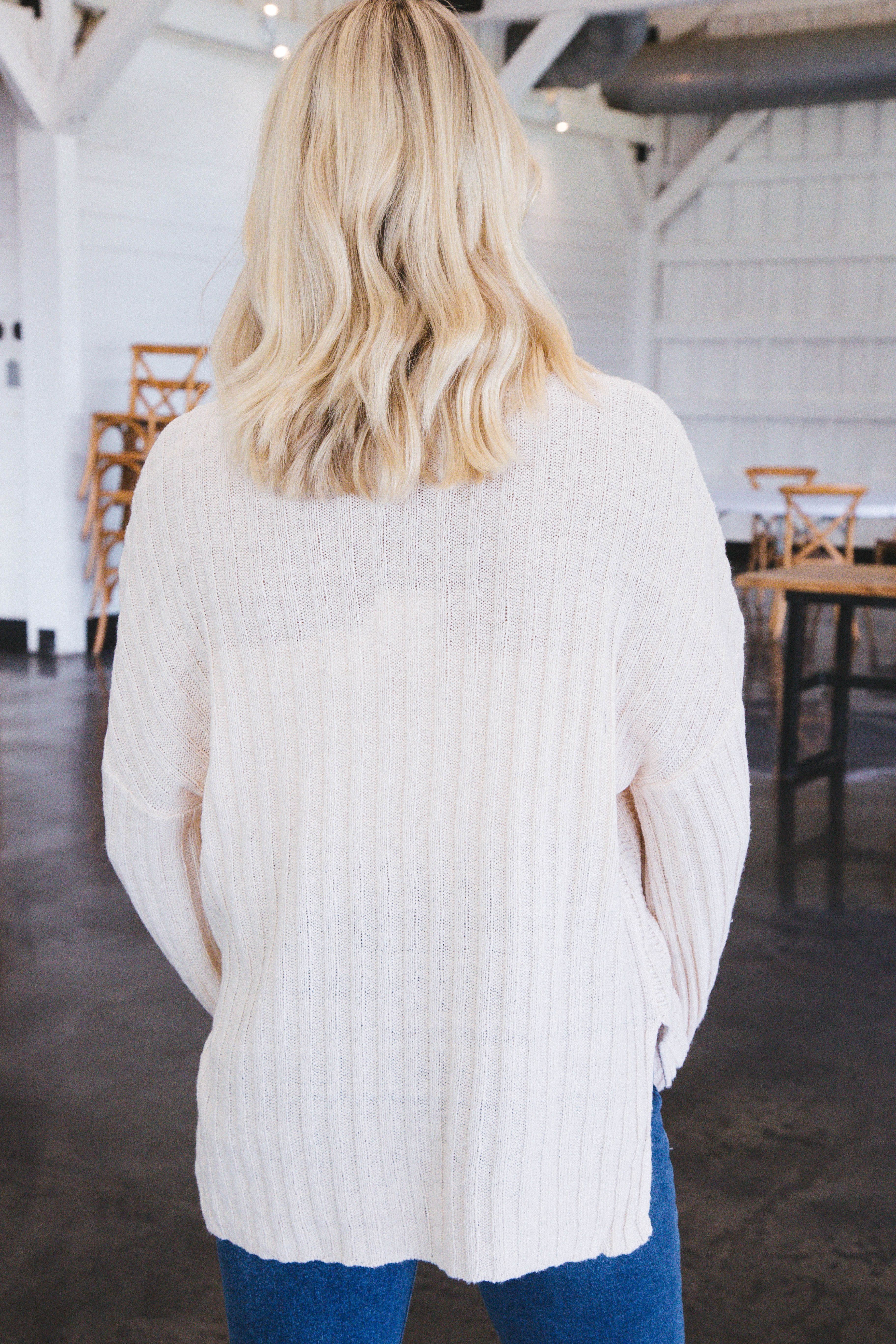 Good Move Pullover Sweater, Cream sold by North & Main Clothing Company product image thumbnail 3