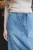 Jada Denim Midi Cargo Skirt, Medium Denim sold by North & Main Clothing Company