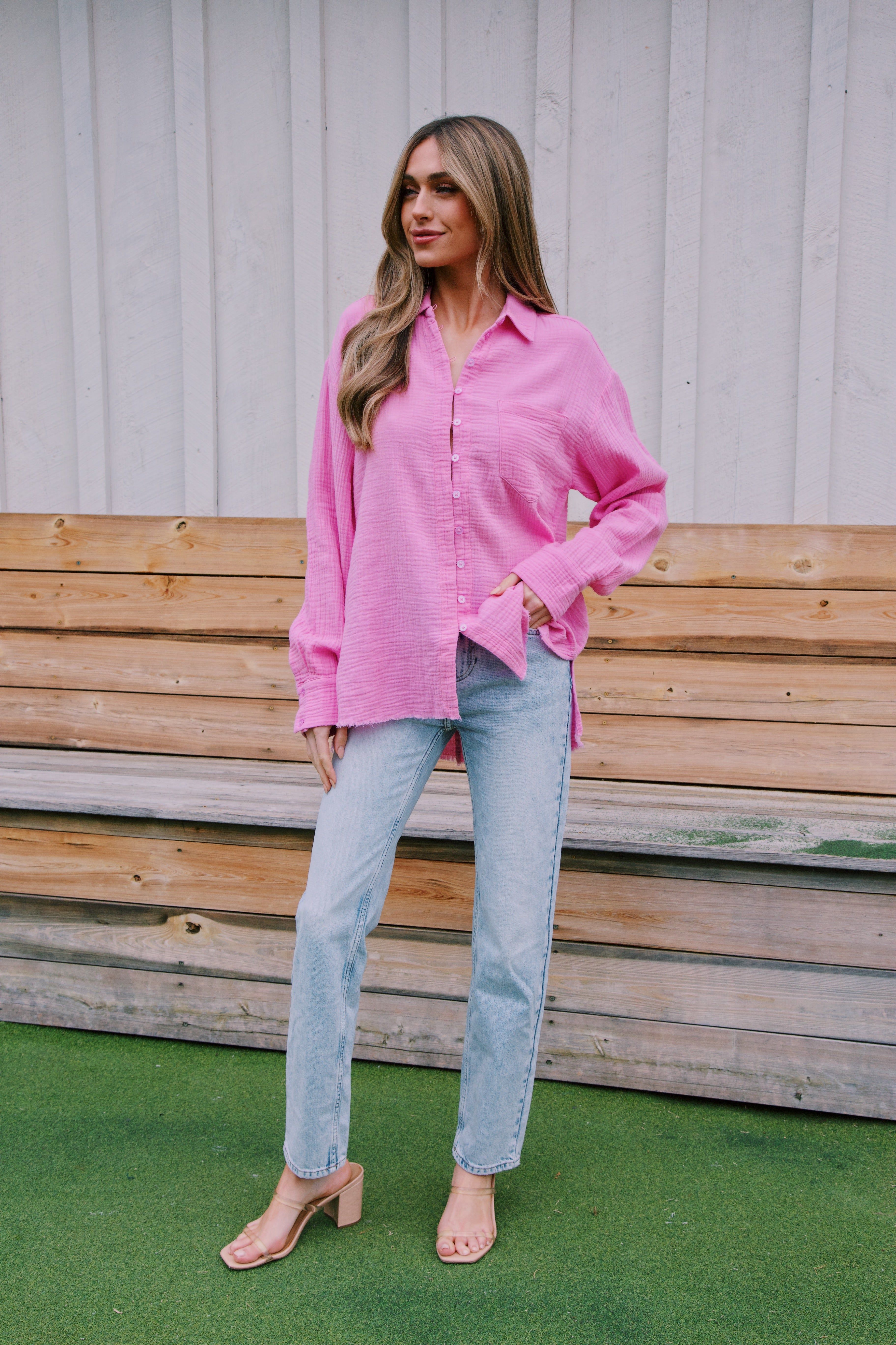 Nellie High Waisted Straight Leg Jeans, Bleach Acid | Free People sold by North & Main Clothing Company product image thumbnail 9