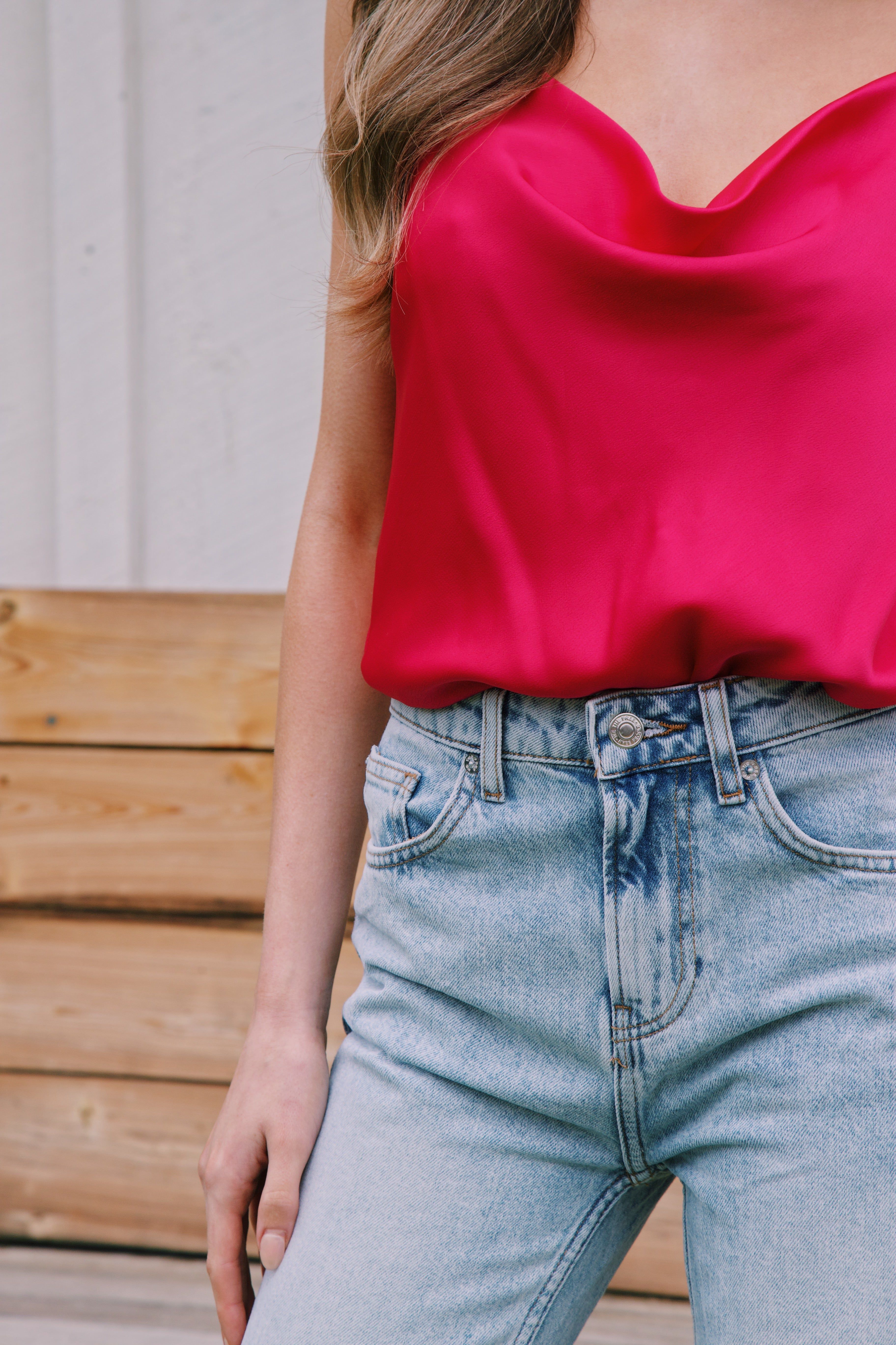 Nellie High Waisted Straight Leg Jeans, Bleach Acid | Free People sold by North & Main Clothing Company product image thumbnail 4