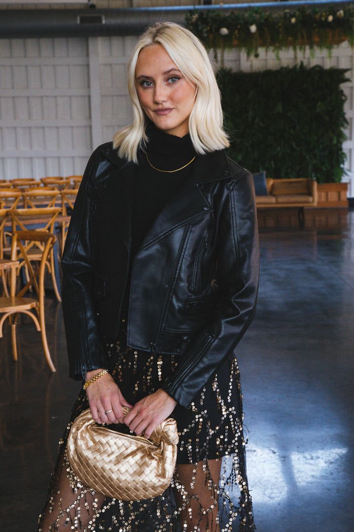 Lessie Turtleneck Sweater, Black sold by North & Main Clothing Company product image thumbnail 4