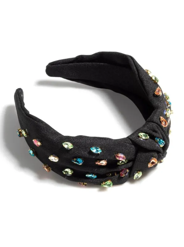 Gemmie Knotted Headband, Black sold by North & Main Clothing Company