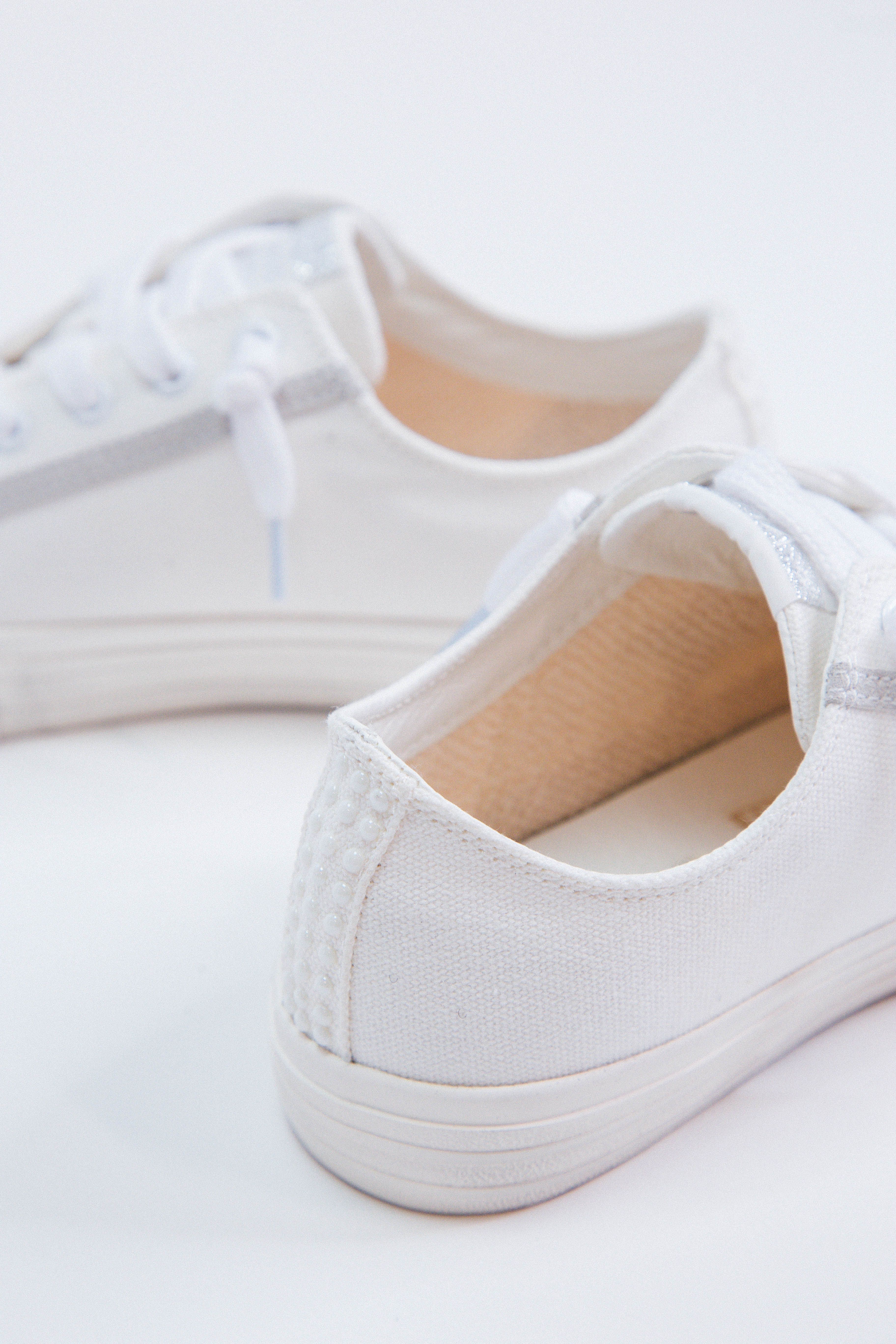 Alive Classic Low Top Star Sneaker, White Pearls | Vintage Havana sold by North & Main Clothing Company product image thumbnail 3