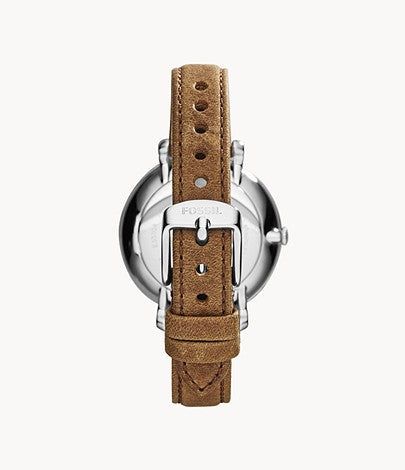Jacqueline Brown Leather Watch, Brown | FOSSIL sold by North & Main Clothing Company product image thumbnail 2