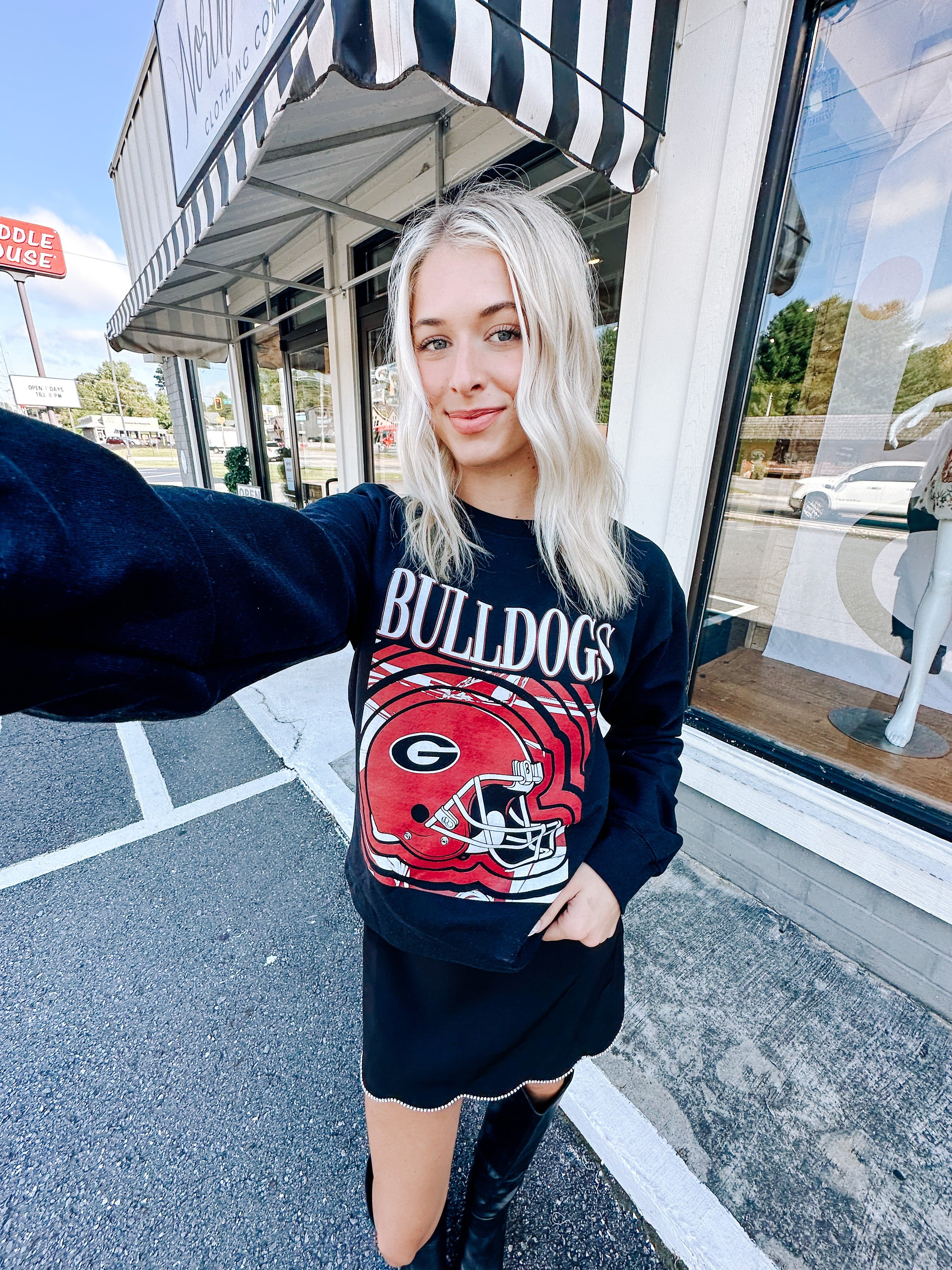 Georgia Bulldogs Sweatshirt, Black | Charlie Southern sold by North & Main Clothing Company product image thumbnail 3