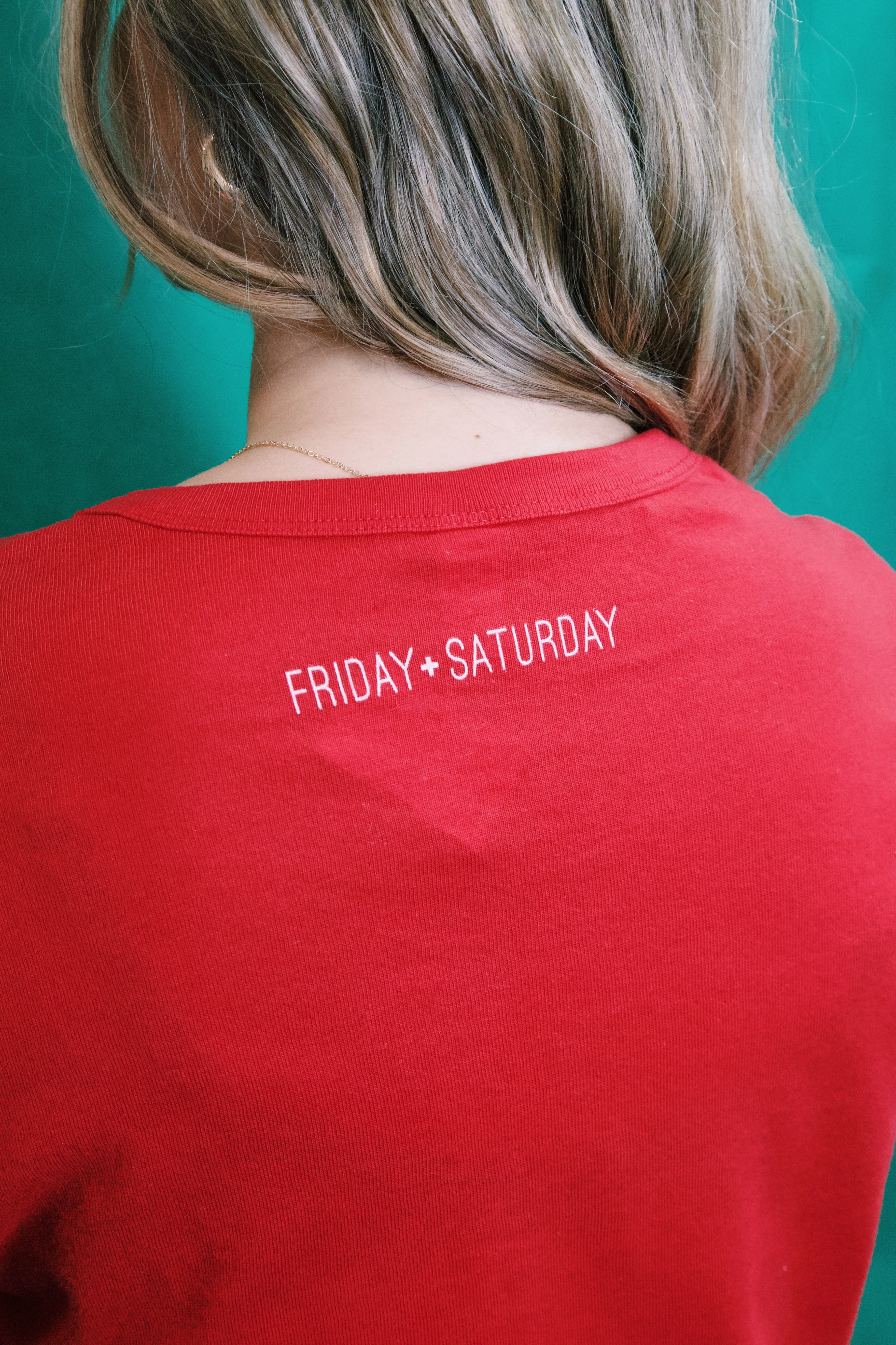 Feelin' Festive Graphic Tee, Red sold by North & Main Clothing Company product image thumbnail 5