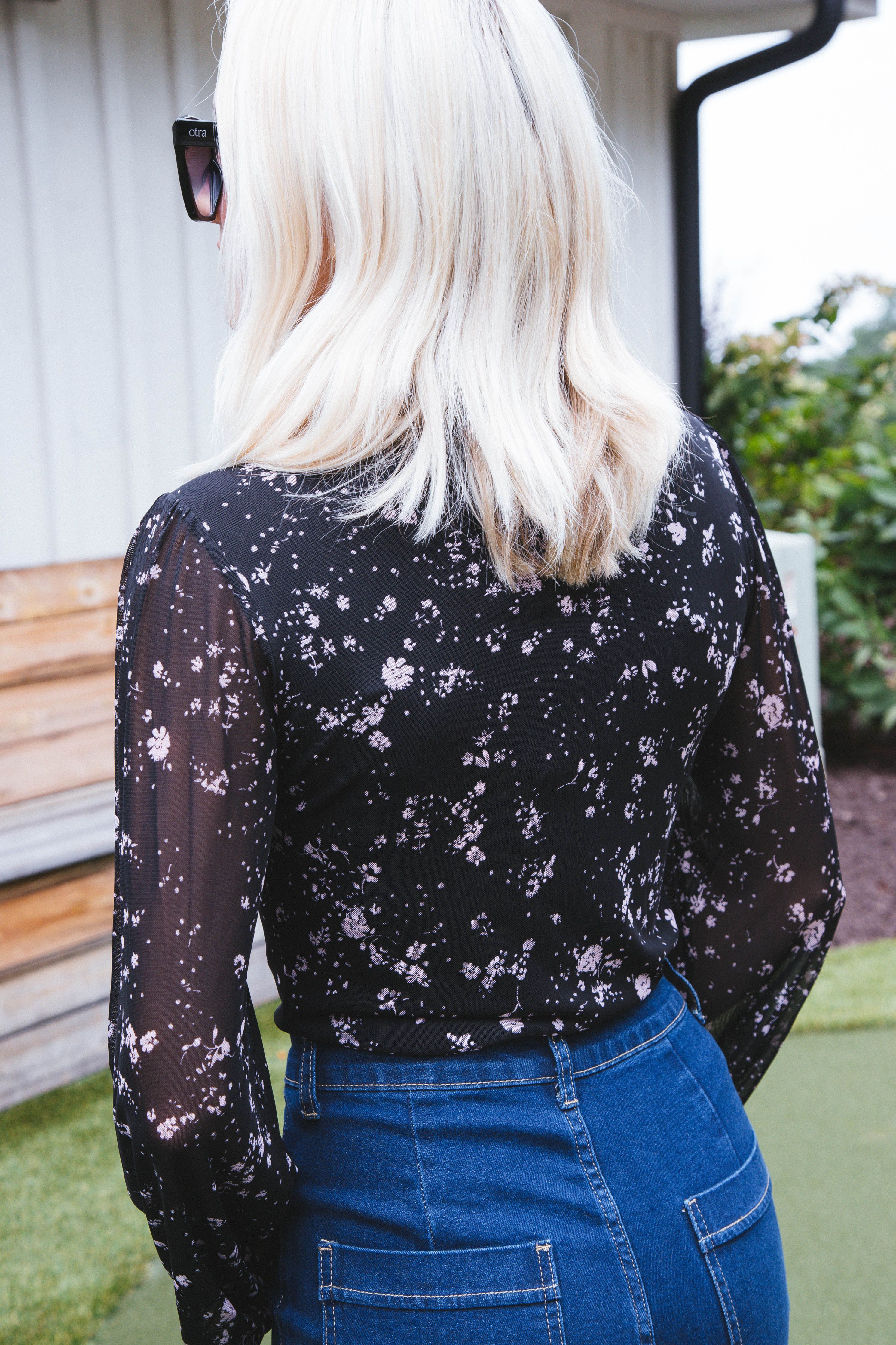 Night Dream Mesh Top, Falling Petals | Sanctuary sold by North & Main Clothing Company product image thumbnail 5