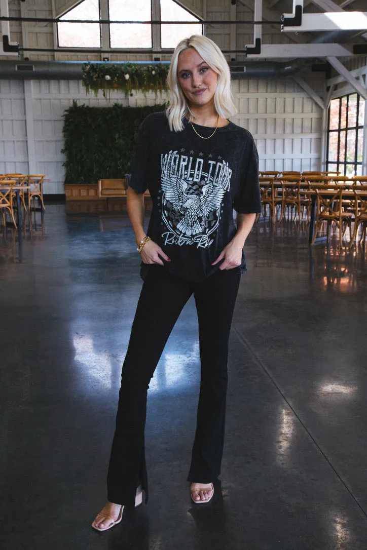 World Tour Graphic Tee, Black sold by North & Main Clothing Company product image thumbnail 2