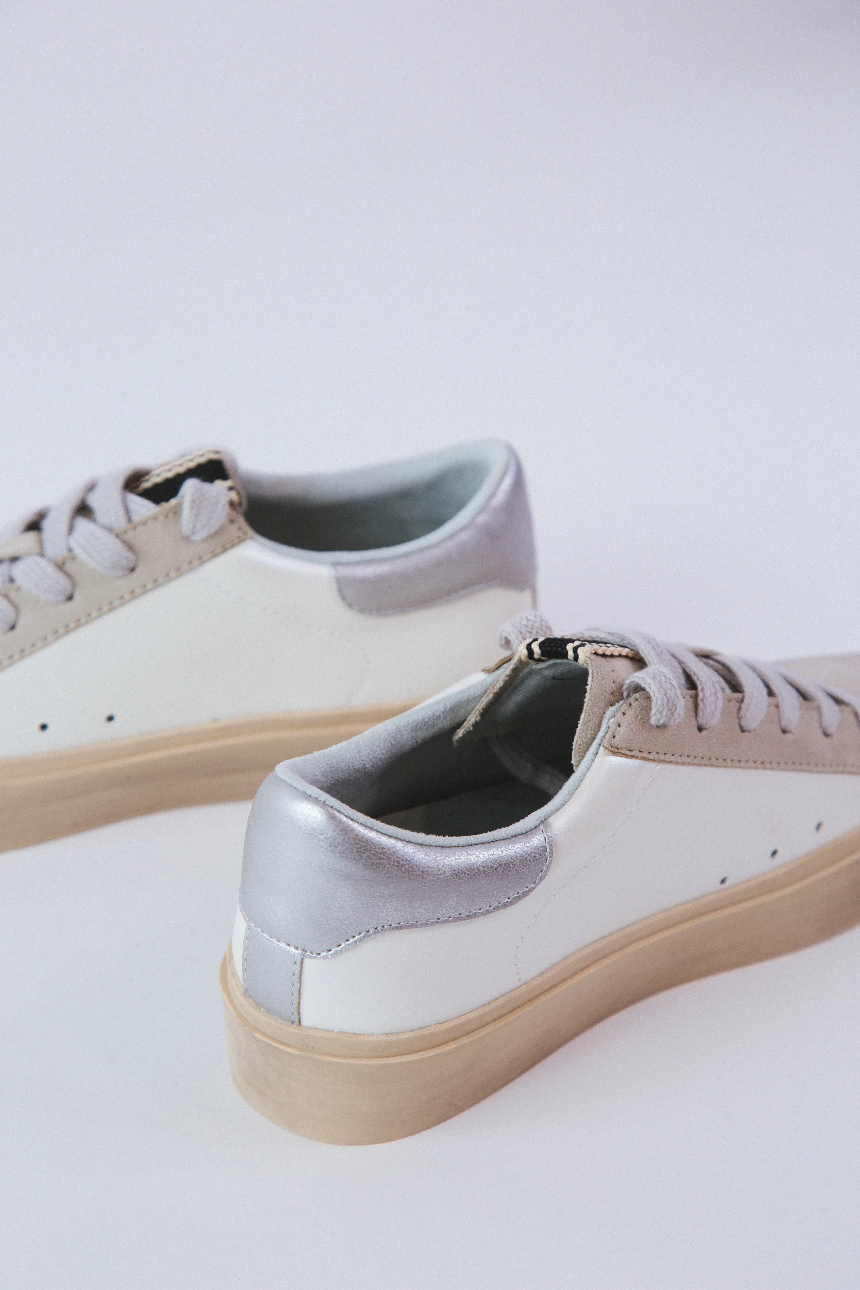 Reba Platform Star Sneaker, Pearl | ShuShop sold by North & Main Clothing Company product image thumbnail 3