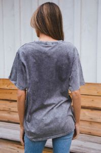 America Free Bird Graphic Tee, Denim | Extended Sizes Available sold by North & Main Clothing Company
