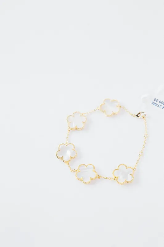 Adeline Clover Bracelet | Sahira Jewelry sold by North & Main Clothing Company